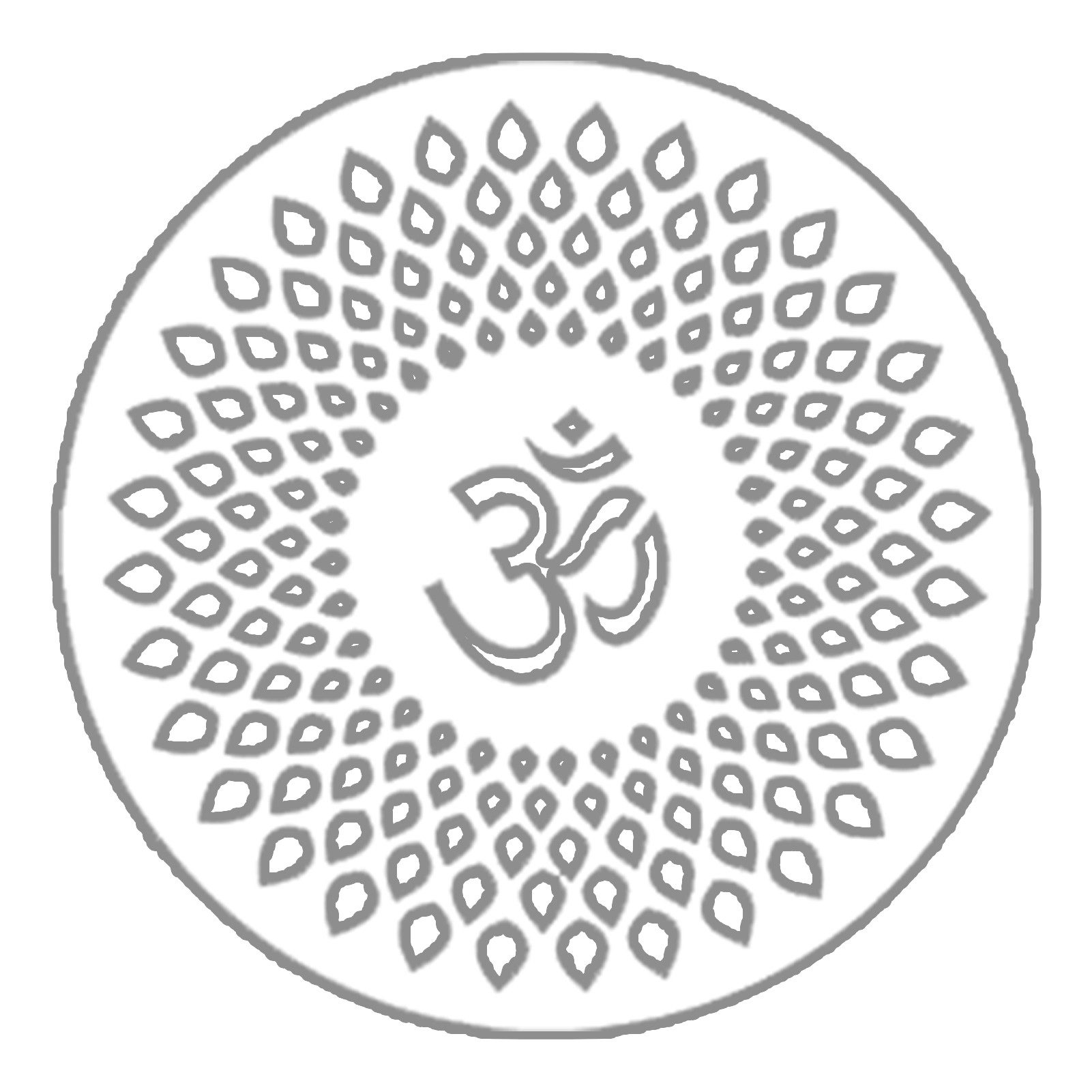 Wanddekoobjekt Yoga Symbol Wanddekoration, Yoga Meditation Dekoration, Yoga Stil