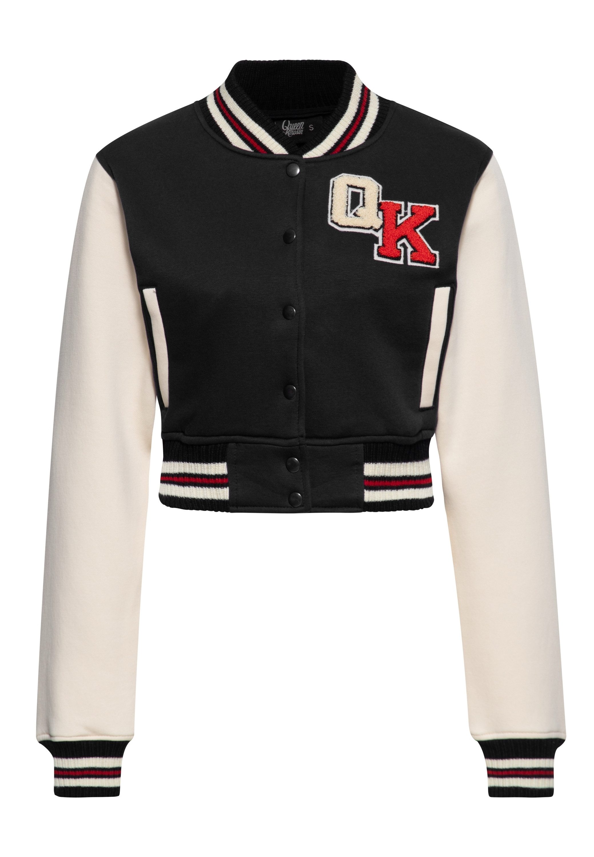 QueenKerosin Collegejacke Purrfectly Rebellious (1-St)