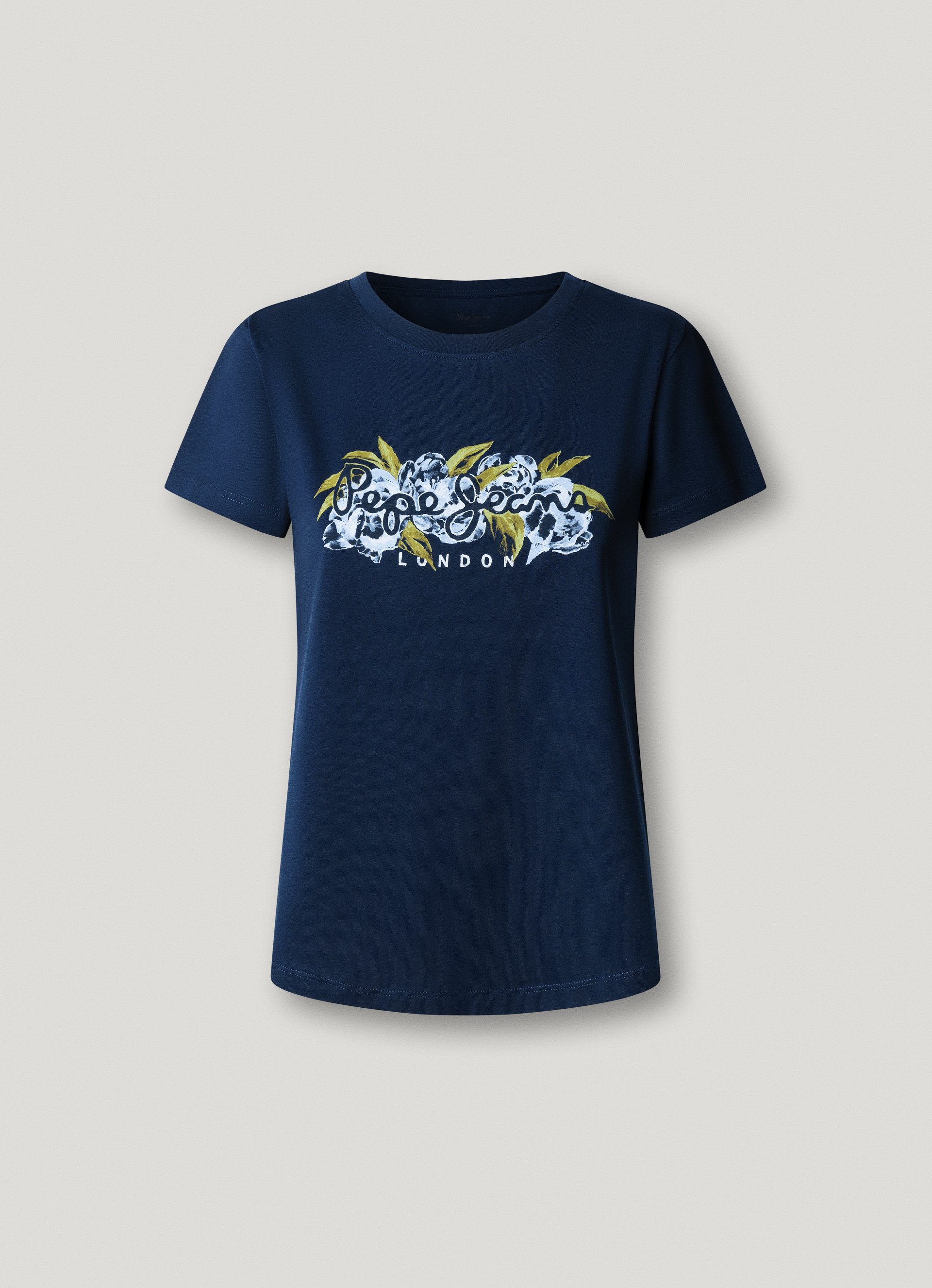 Pepe Jeans T-Shirt MAHINA mit floralem Print