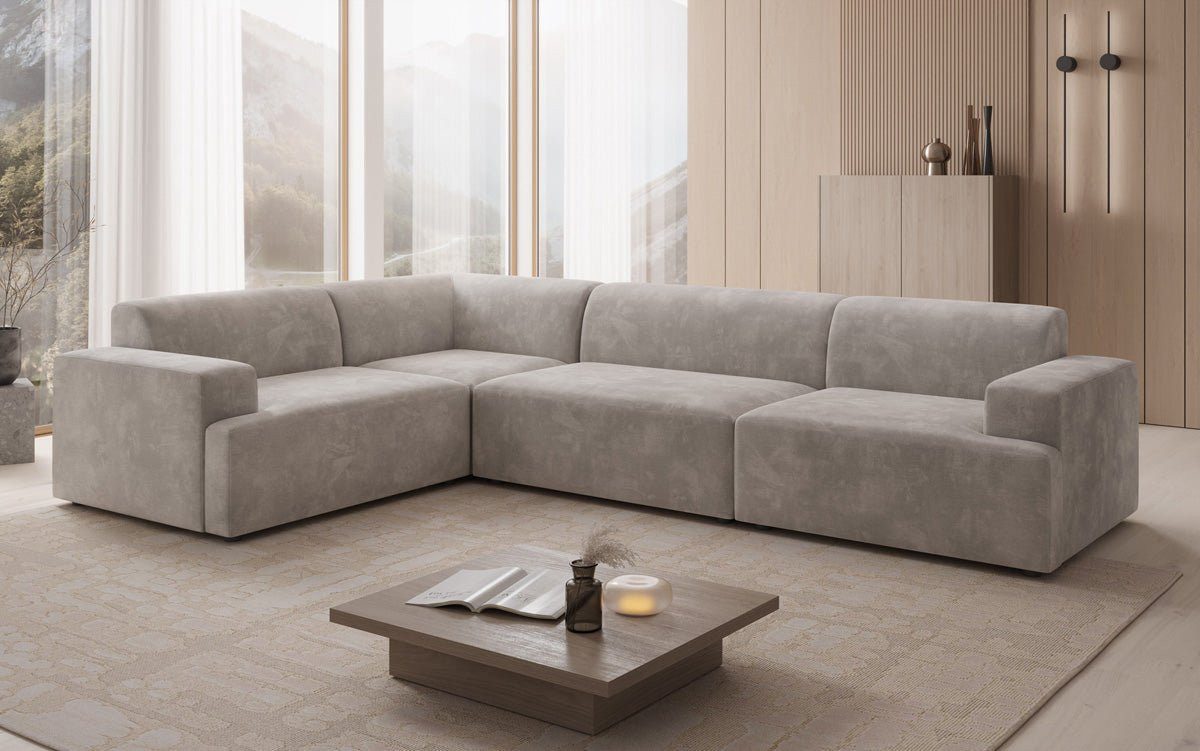 Luxusbetten24 Sofa Designer Sofa Monza Wohnlandschaft günstig online kaufen