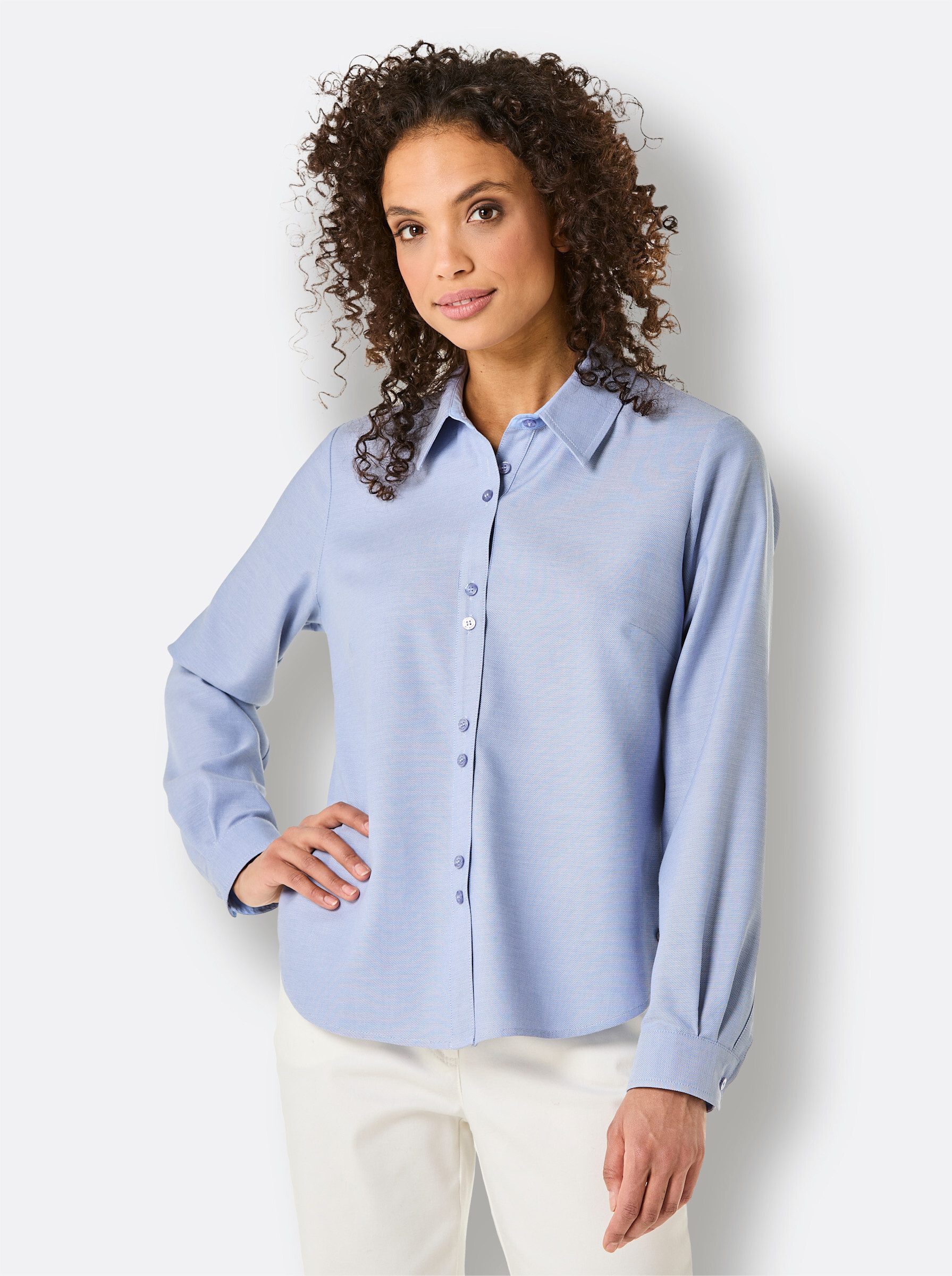 Klassische Bluse Hemdbluse