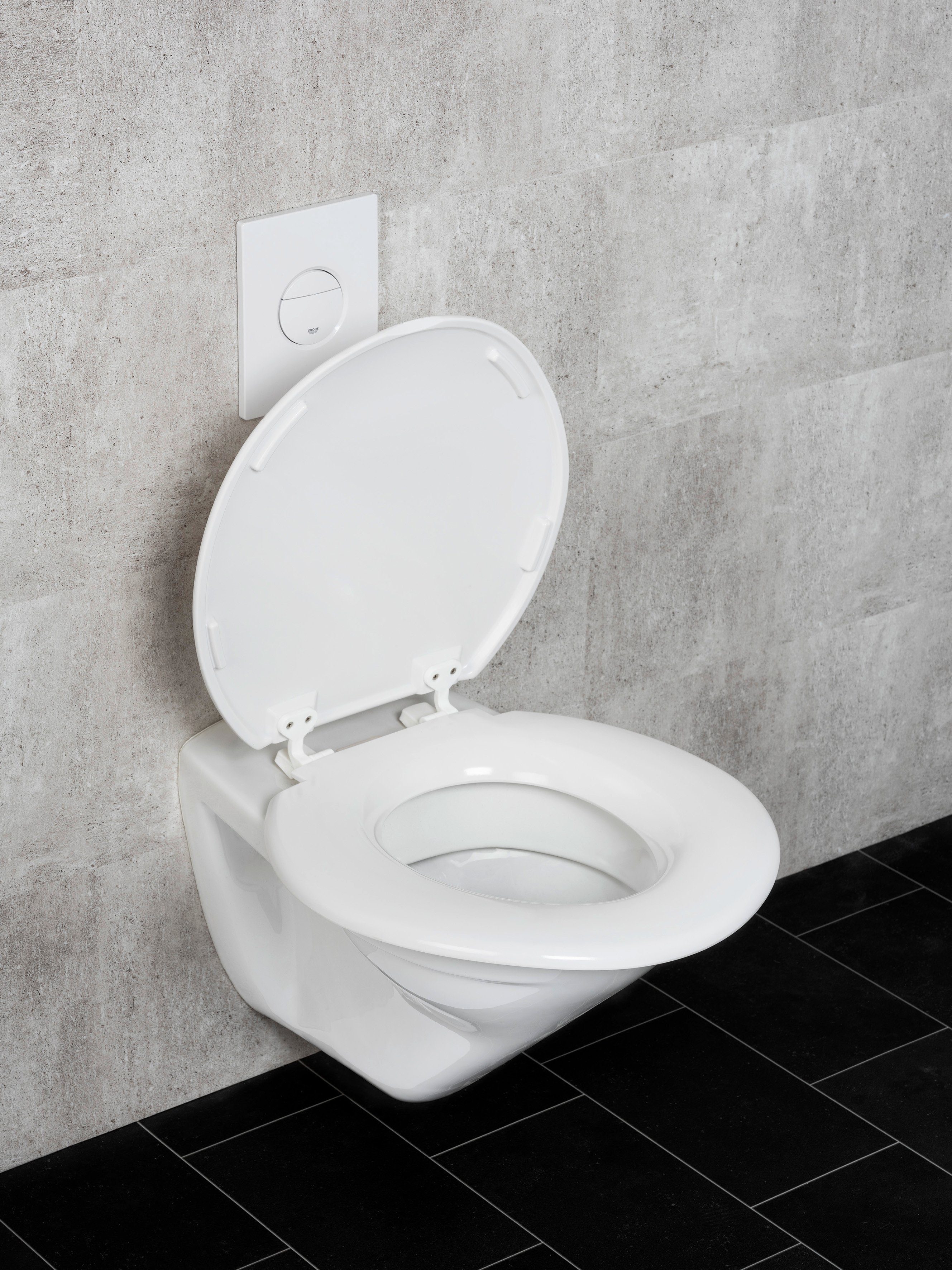 WENKO WC-Sitz Torino XXL, extra breit, belastbar mit bis zu 300 kg günstig online kaufen