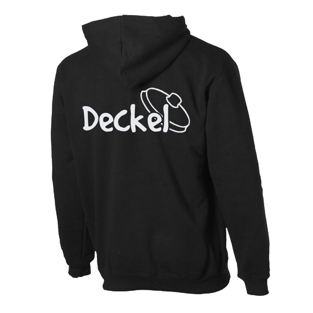 G-graphics Hoodie Topf & Deckel (Partner- / Paar-Set, Einzelteile zum selbst zusammenstellen) Aufdruck auf der Vorder- oder Rückseiteseite wählbar