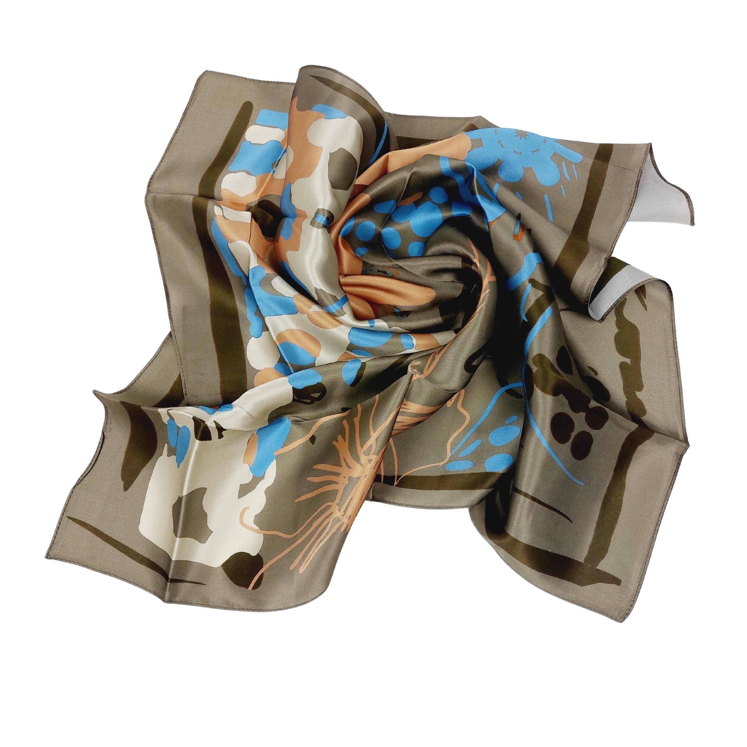 TINITEX Seidenschal SPECIAL EDITION - Seidentuch Halstuch Paintart