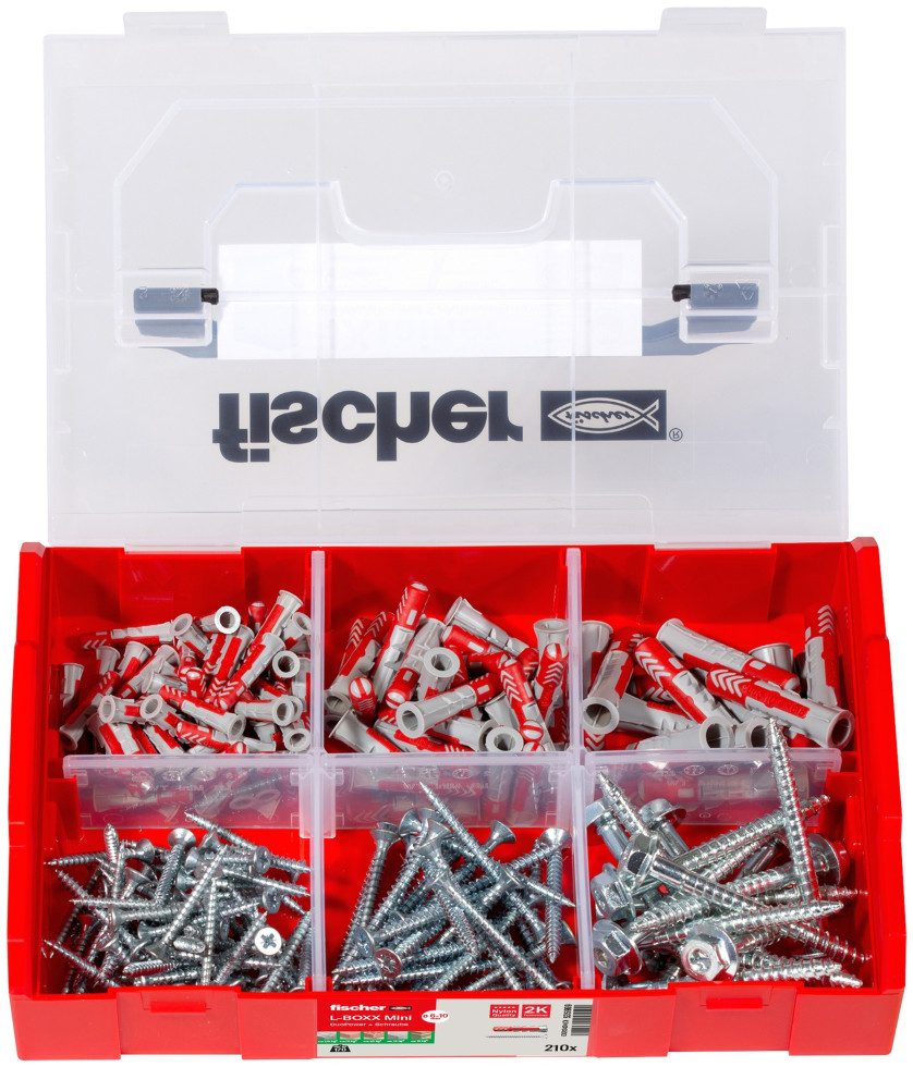 fischer Dübel-Set Fischer FixTrainer DuoPower - 210 Stück