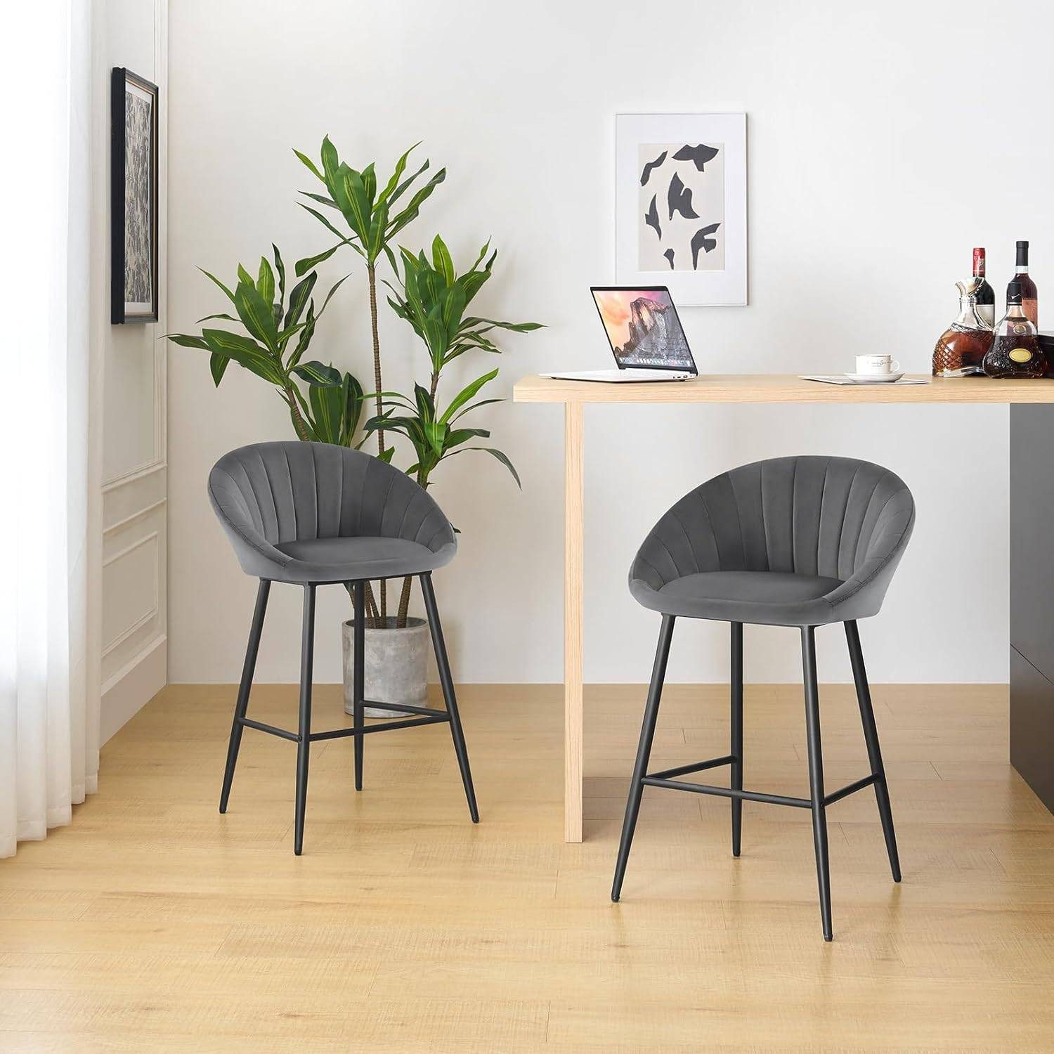 EUGAD Barhocker (2 St., 2er), gepolstert, günstig online kaufen