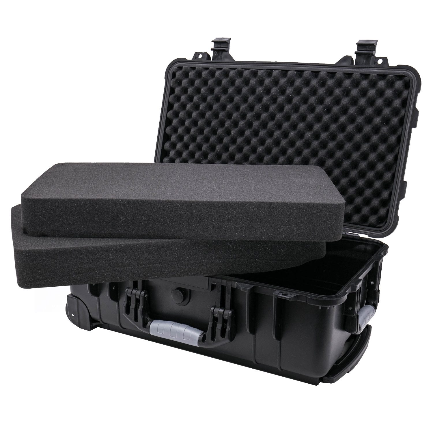 HMF Hartschalen-Trolley Outdoor-Trolley, 2 Rollen, Fotokoffer günstig online kaufen