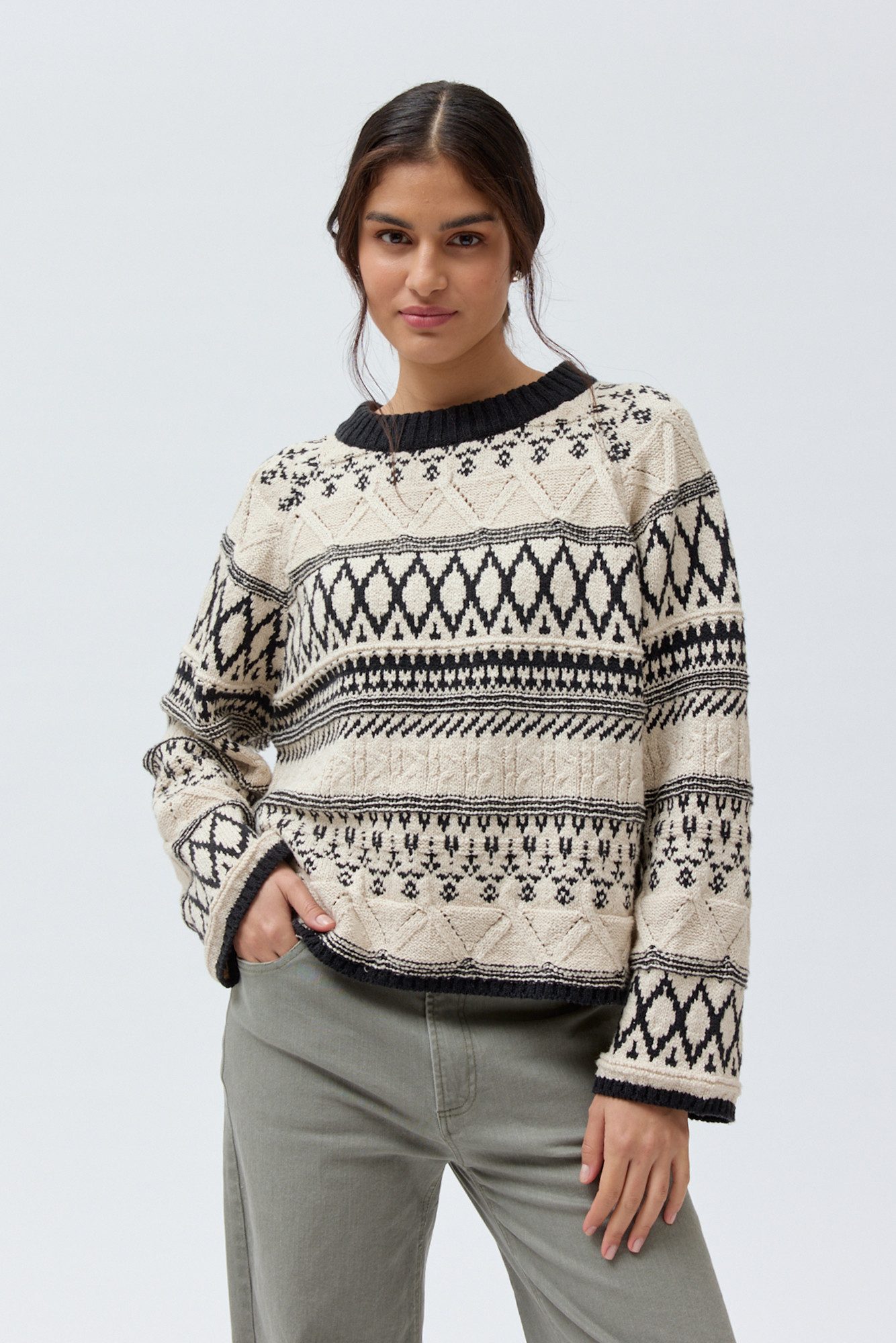 People Wear Organic Strickpullover aus Bio-Baumwolle günstig online kaufen