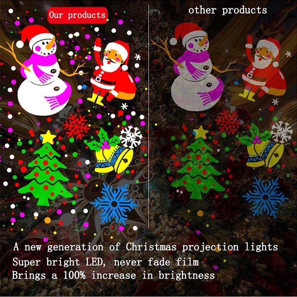 für Projektor LED für autolock Weihnachten, LED Weihnachten, Projektionslampe Projektionslampe fest integriert