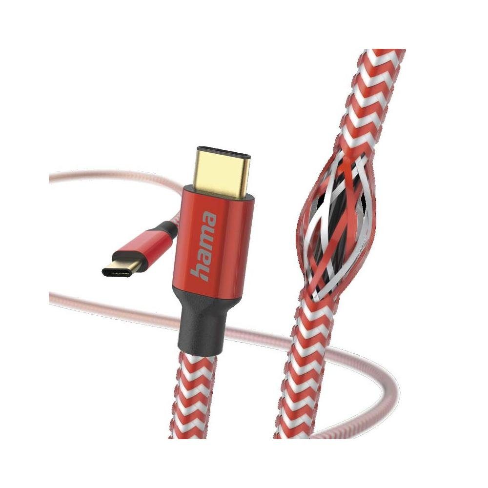 Hama Ladekabel "Reflective", USB-C - USB-Kabel