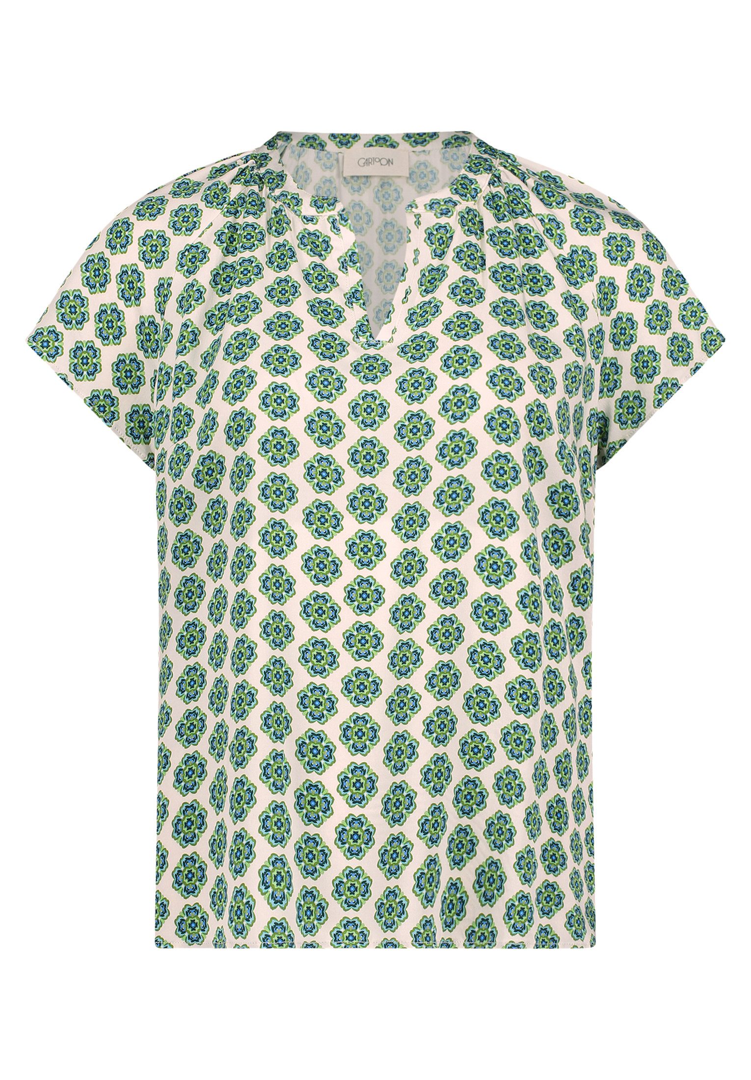 Cartoon Shirtbluse Damen mit Rüschen