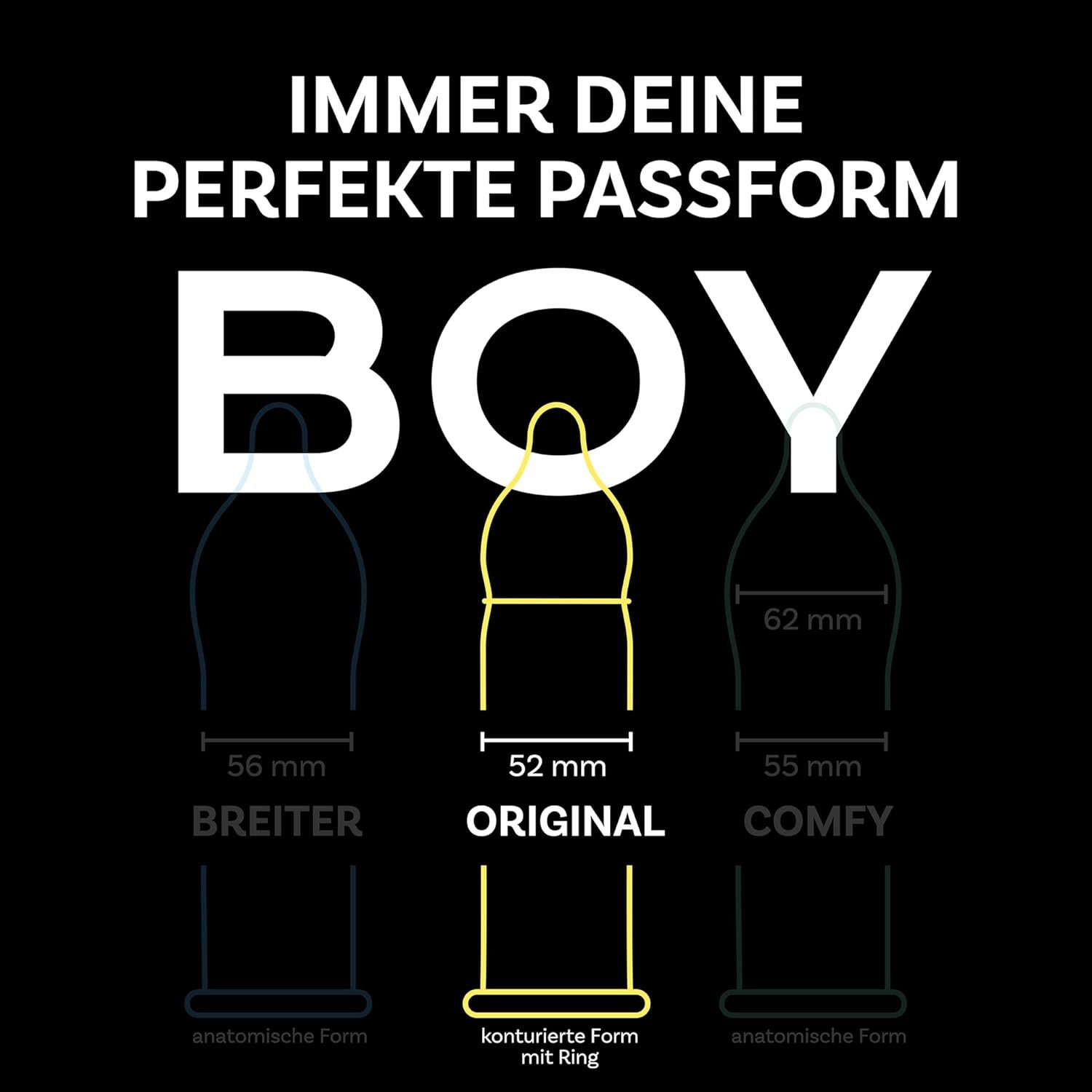 Billy Boy Einhand-Kondome BUNTE VIELFALT Singe, 10 St., Single Paket, Bunte Vielfalt