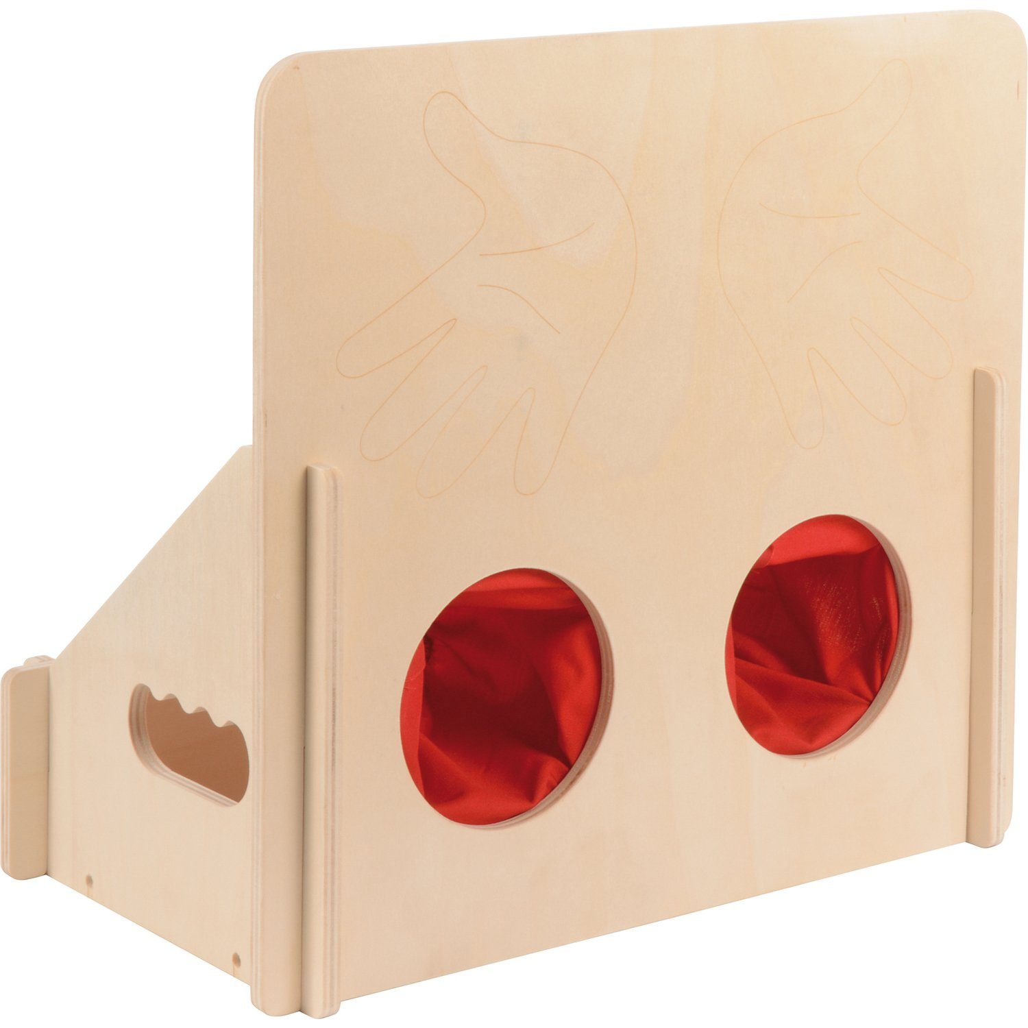 EDUPLAY Lernspielzeug Fühlkasten, 34 x 32 x 20 cm Sensorik-Lernspiel zum Er günstig online kaufen