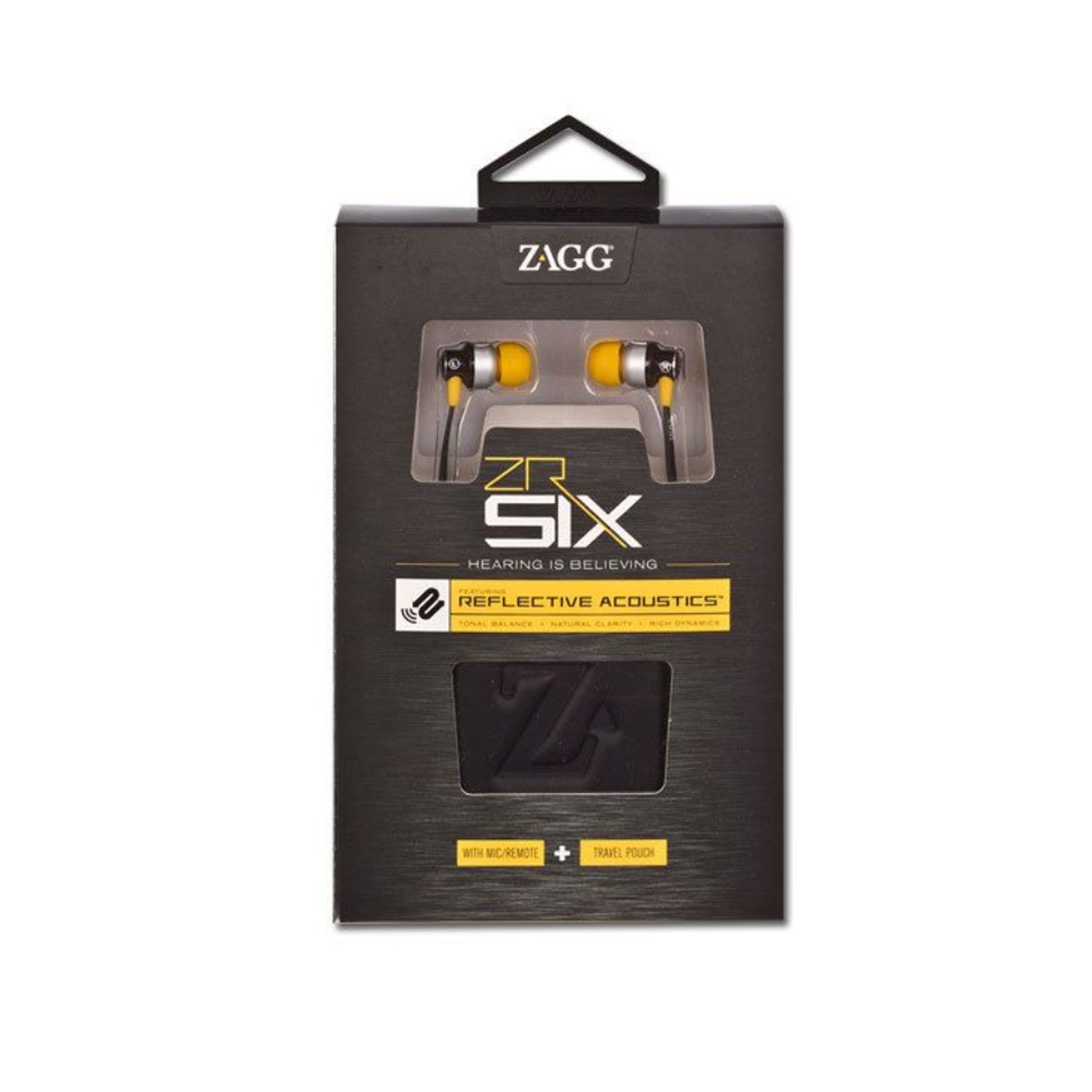 ZAGG ZAGG ZR-SIX In-Ear Kopfhörer Over-Ear-Kopfhörer (Tonübertragung)