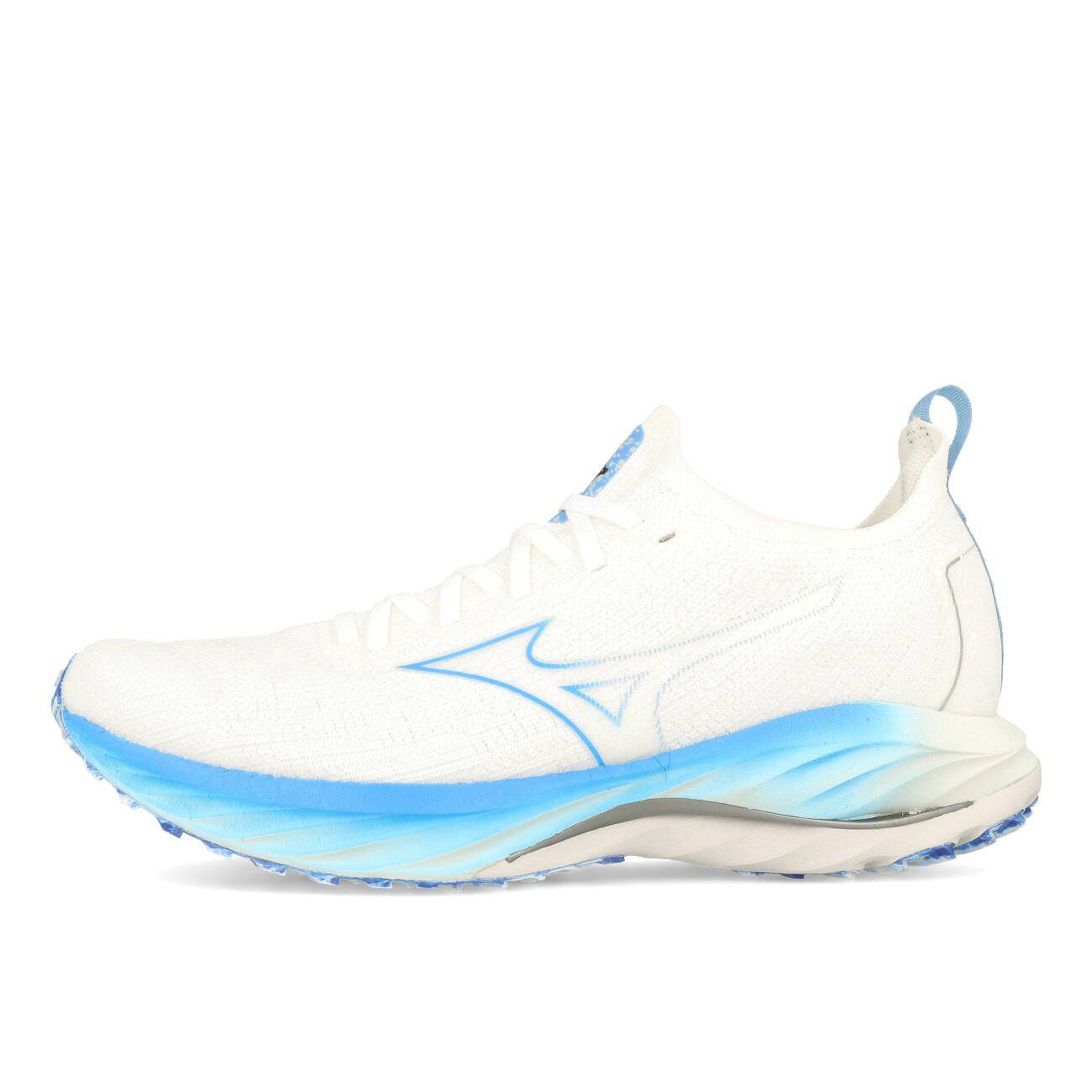 Mizuno Mizuno Wave Neo Wind Herren Undyed White Peace Blue Laufschuh