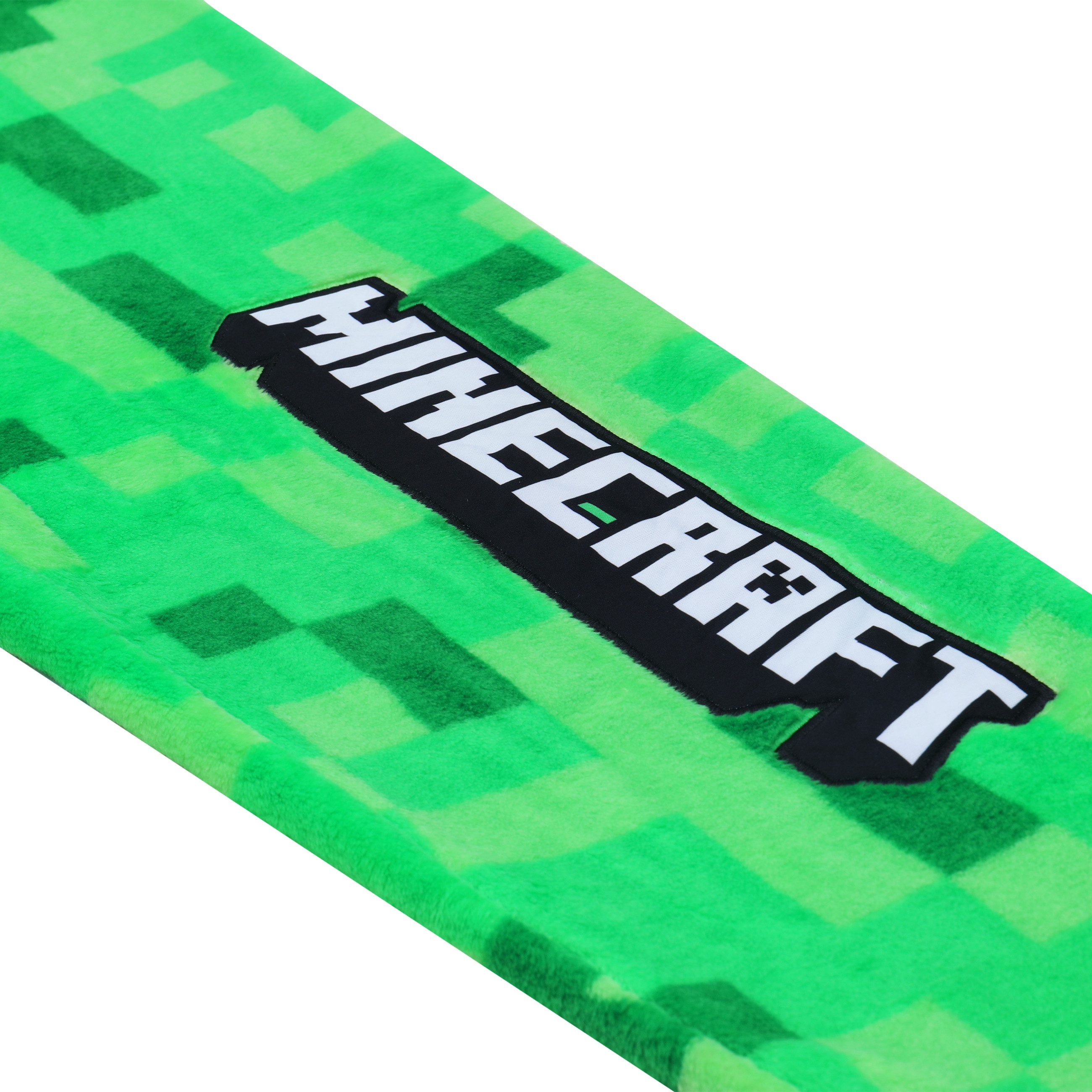 Minecraft Jumpsuit Minecraft Onesie Creeper Fleece Jumpsuit Schlafoverall mit Kapuze – Bild 3 von 4