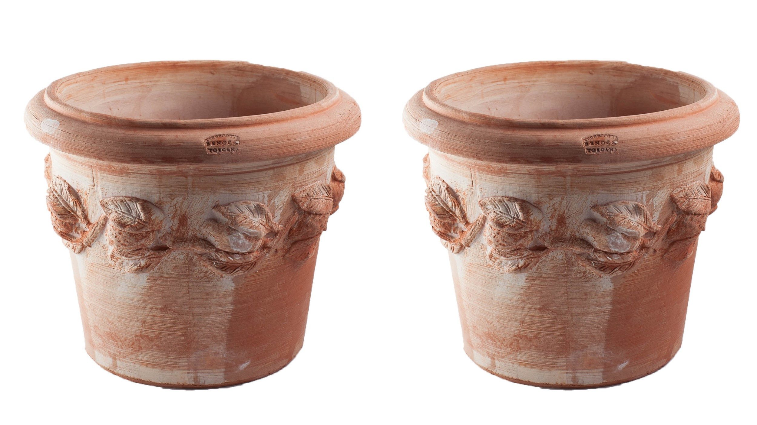 Teramico Pflanzkübel Terrakotta Planzenkübel SET 2 günstig online kaufen