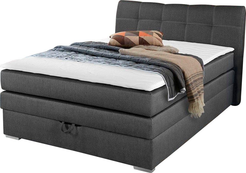 Jockenhöfer Gruppe Boxspringbett "Amelie", mit Bettkasten und Topper, erhäl günstig online kaufen