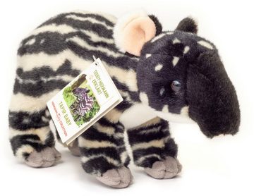 Teddy Hermann® Kuscheltier Tapir Baby 24 cm, schwarz/weiß, zum Teil aus recyceltem Material