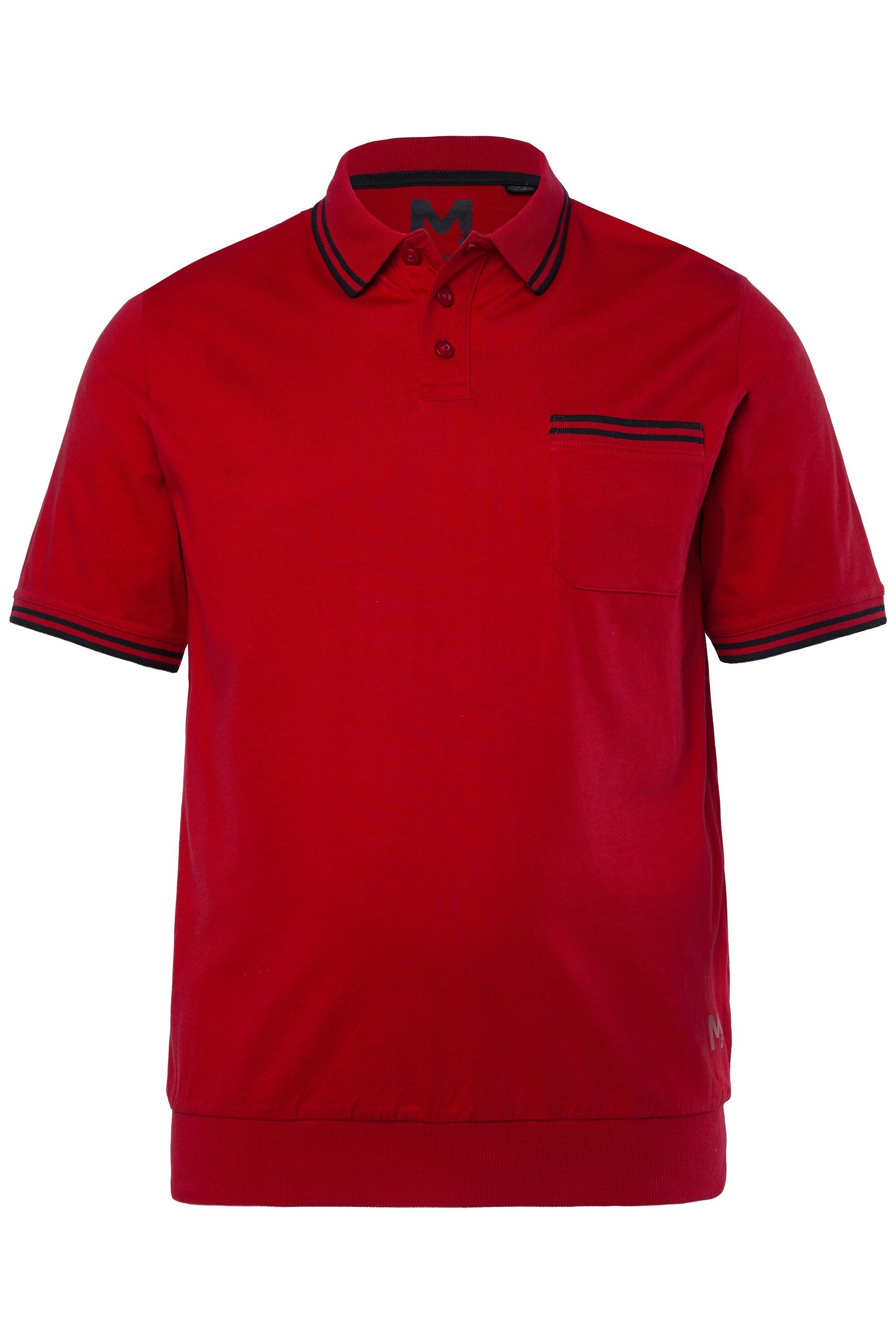 Men Plus Poloshirt Poloshirt Bauchfit Halbarm Polokragen – Bild 2 von 3