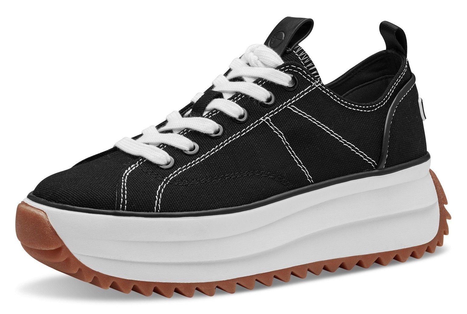 Tamaris Milena Plateausneaker, Freizeitschuh, Halbschuh, Schnürschuh günstig online kaufen