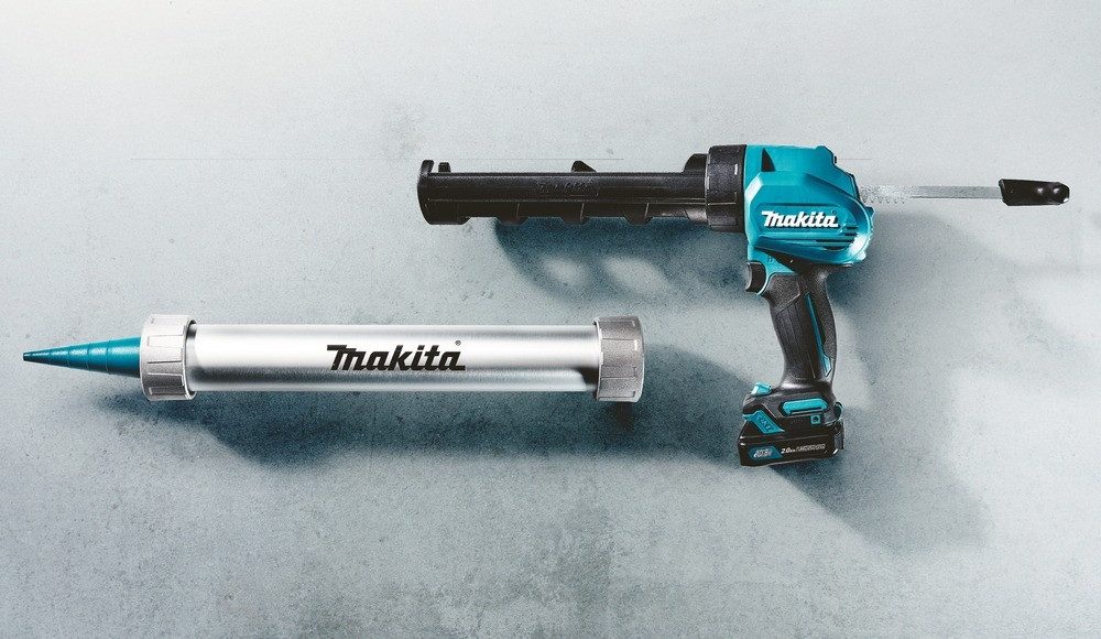 Makita Akku-Kartuschenpistole, 12V, CG100DSYEX, 310/600 ml, 2 x 1,5 Ah Li-Ion im Transportkoffer