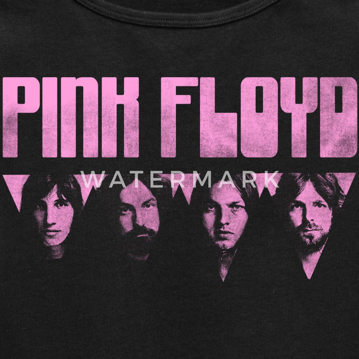 Spreadshirt T-Shirt Pink Floyd Logo Pink Premium Tank Top Damen (1-tlg)