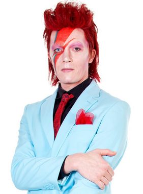 Maskworld Theaterschminke Make-up Set Ziggy Stardust, Halloween Schminkset mit perfekt abgestimmten Komponenten