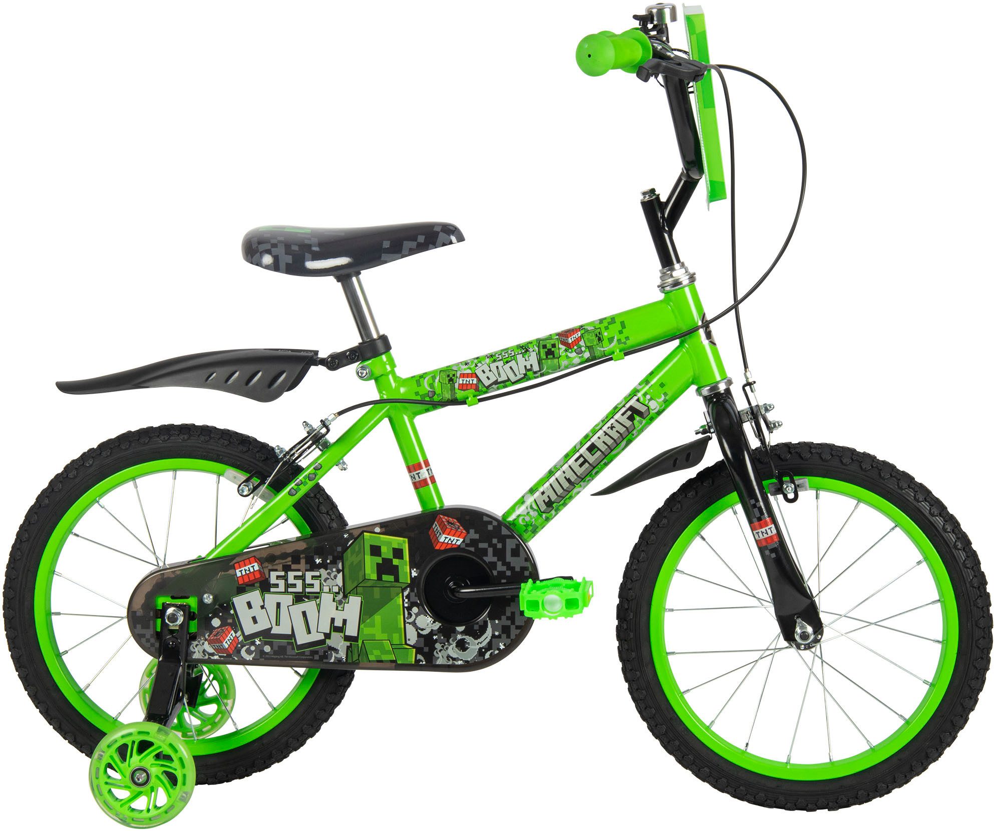 Huffy Kinderfahrrad Minecraft Kinder 16 Zoll Fahrrad