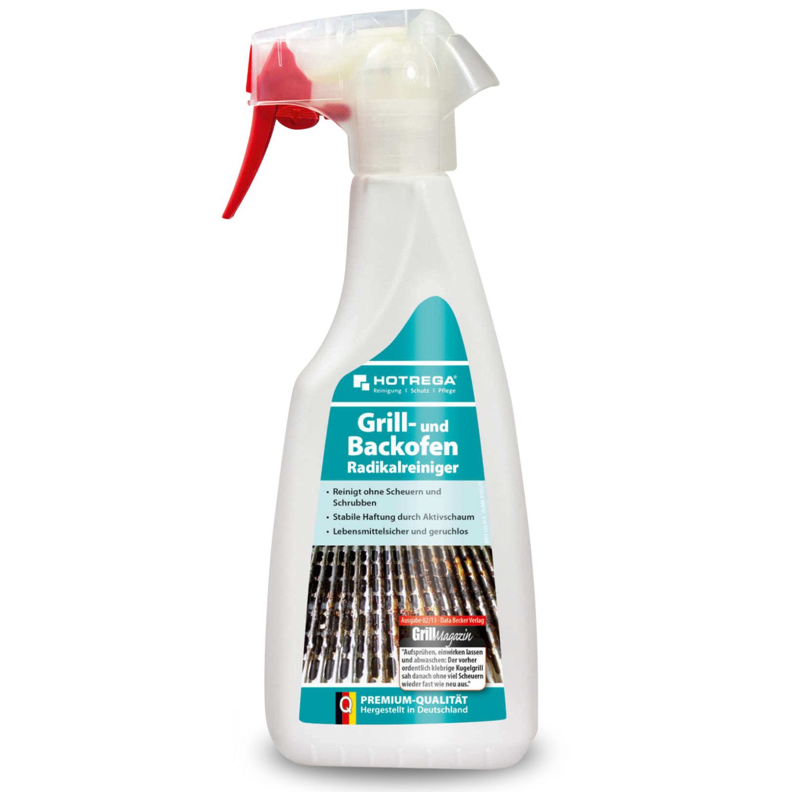 HOTREGA® Grill & Backofen Radikalreiniger Backofenreiniger Grillreiniger 500ml Backofenreiniger