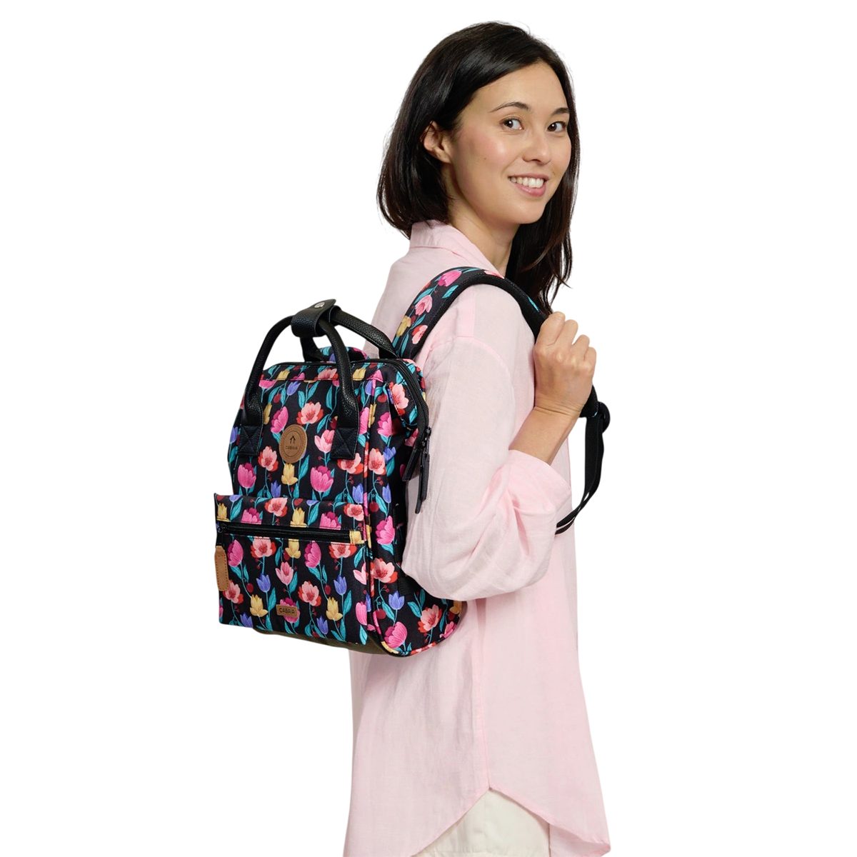 CABAIA Rucksack Adventurer Small Genoa (kein Set), Tagesrucksack mit austauschbaren Vordertaschen