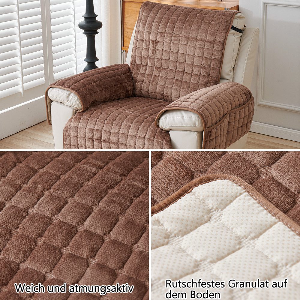Coonoor Sesselschoner Sofa Armlehnenbezüge Fernsehsessel Schutzbezug günstig online kaufen
