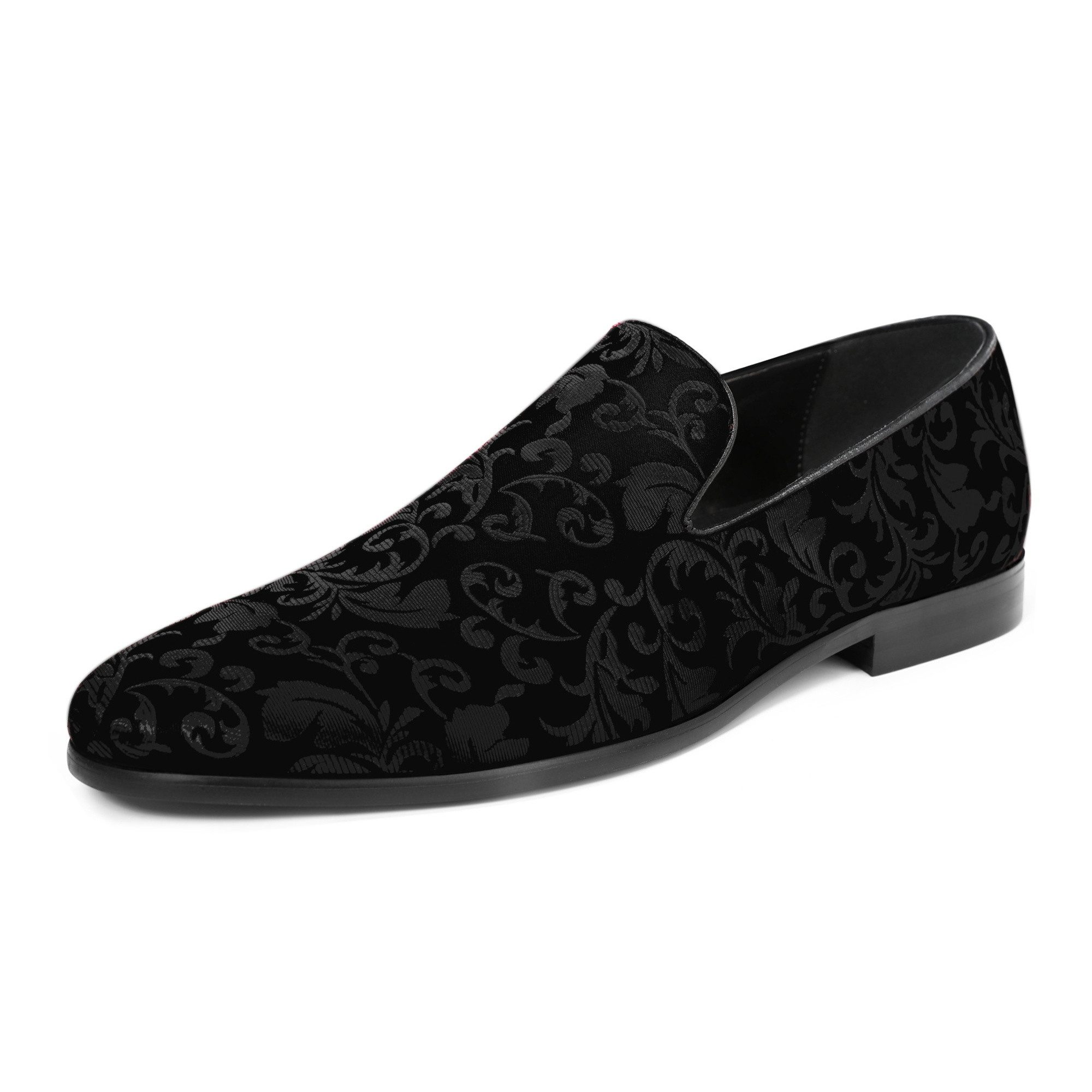 Allthemen Loafer Herren Slipper Pennyloafer mit elegantem Jacquard günstig online kaufen