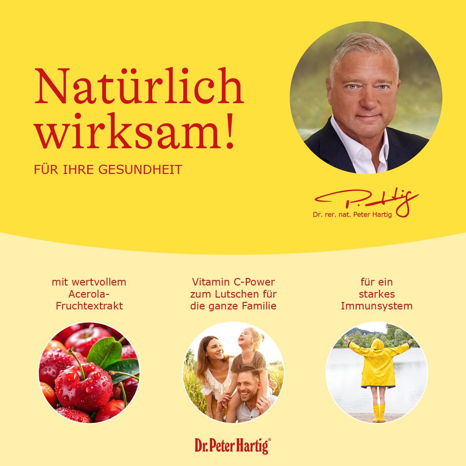 Dr. Peter Hartig Acai Vitamin C, zum Lutschen, Acai-Beere, Acerola-Kirsche, vegan, Presslinge, 120 Presslinge, 4-Monats-Vorrat à 240 g, Acai Vitamin C 120 Presslinge Lactose- Gluten- Hefefrei