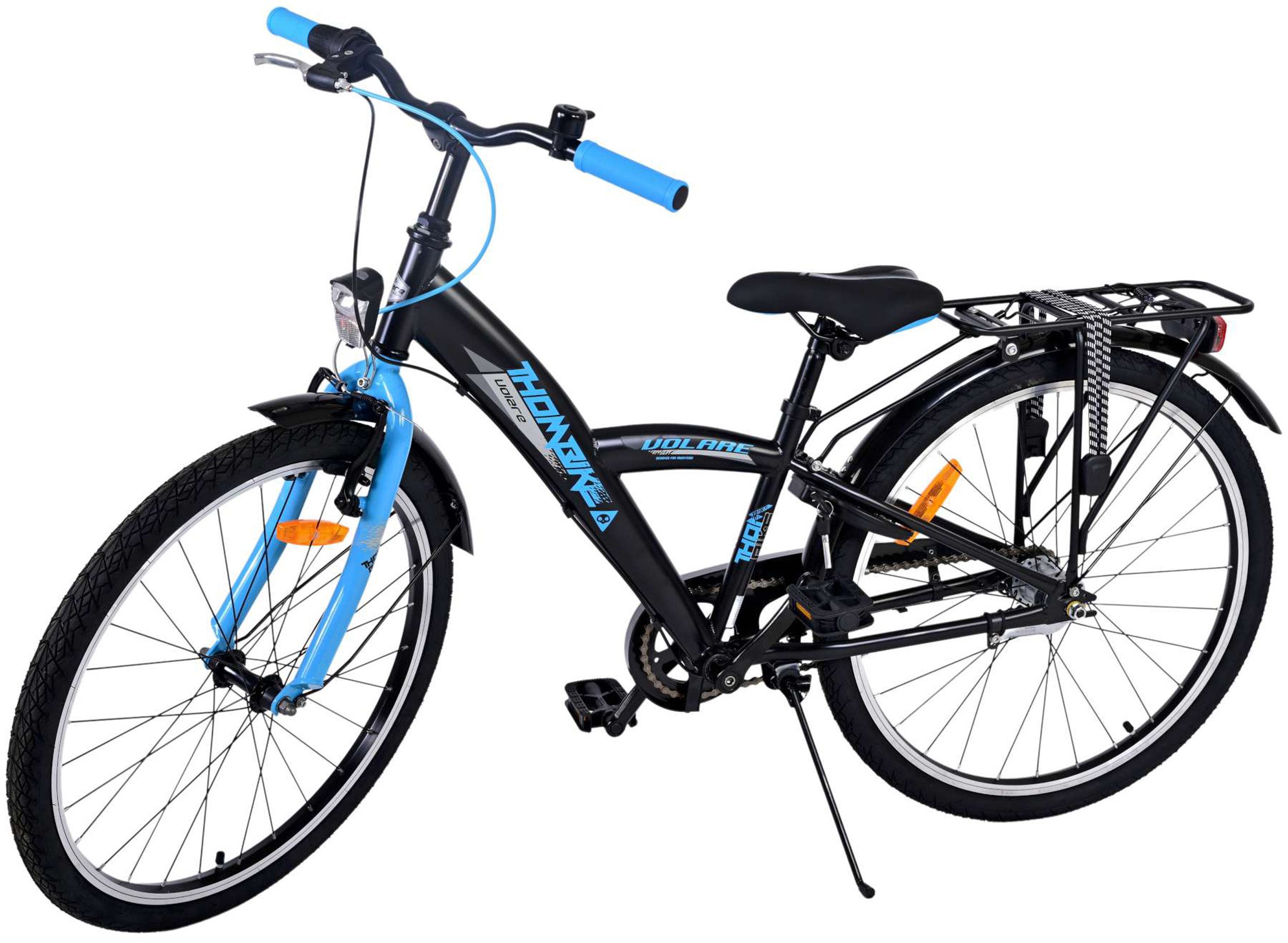 TPFSports Kinderfahrrad Volare Thombike 24 Zoll Rücktritt + Handbremse, 3 Gang, (Jungsfahrrad - Jungen Kinderrad - 3 Gänge - Sicherheitsgriffe), Kinderfahrrad 24 Zoll - Jugend Fahrrad - Kinder Jugend Fahrrad