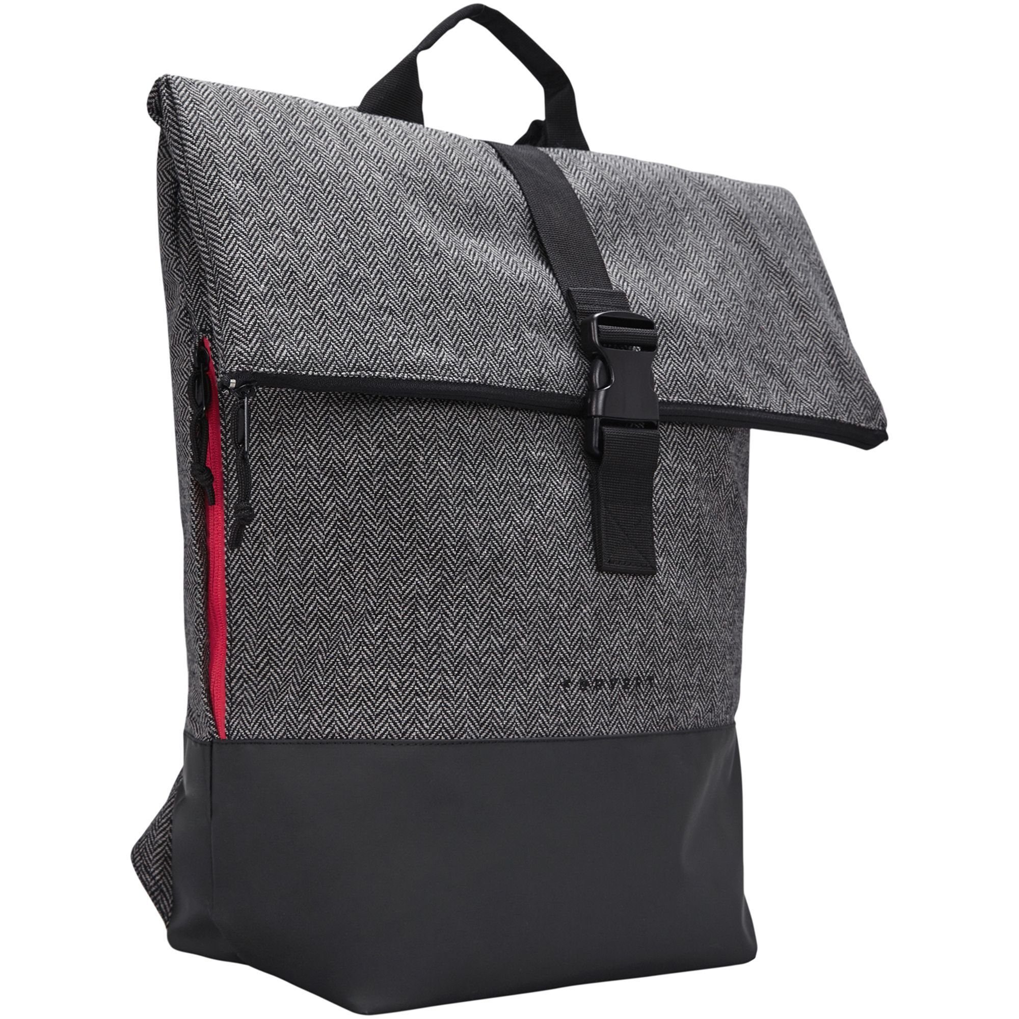 forvert Rucksack, Polyester flannel grey