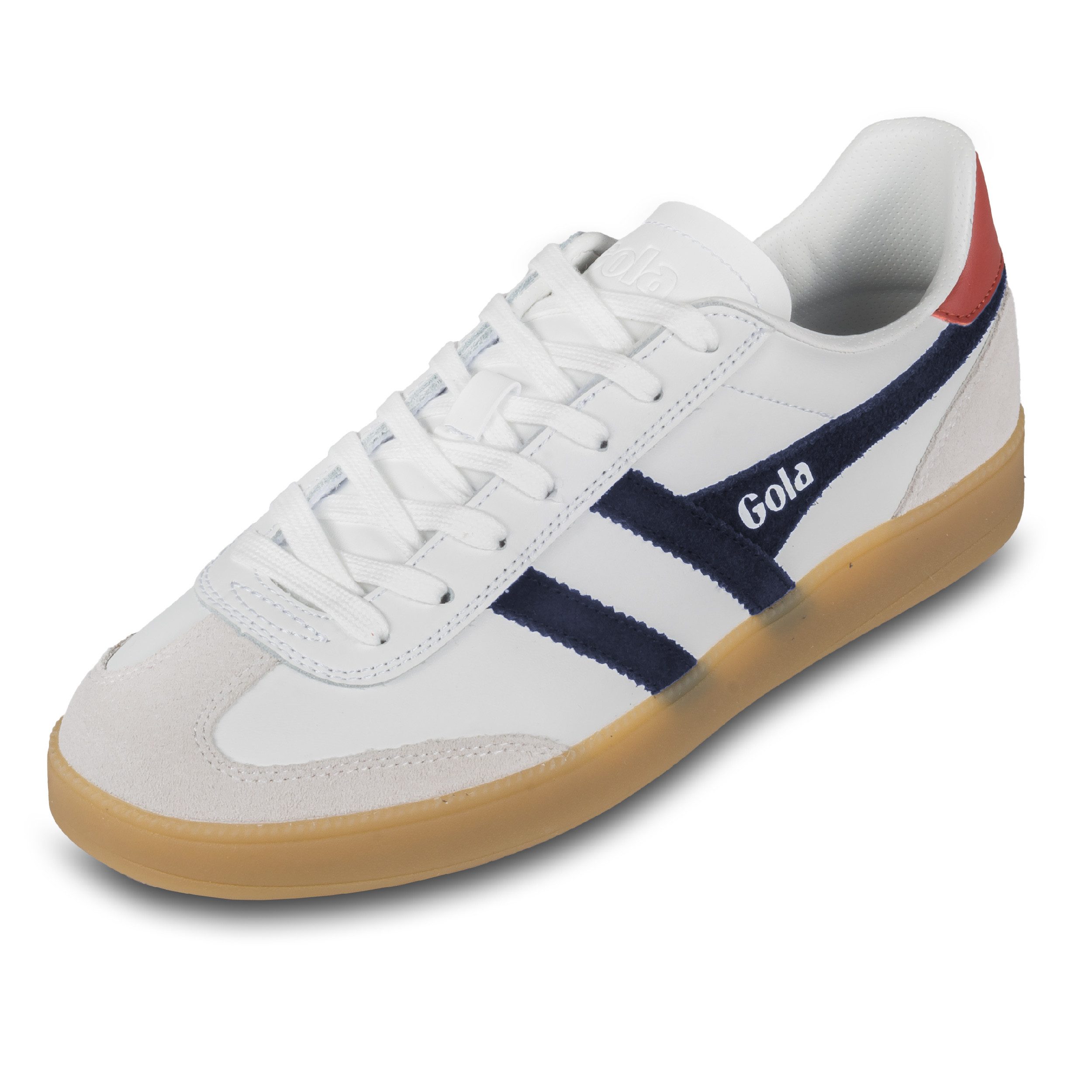 Gola Herren Sneaker VIPER Leather - weiß mit blau - CMB744 Sneaker