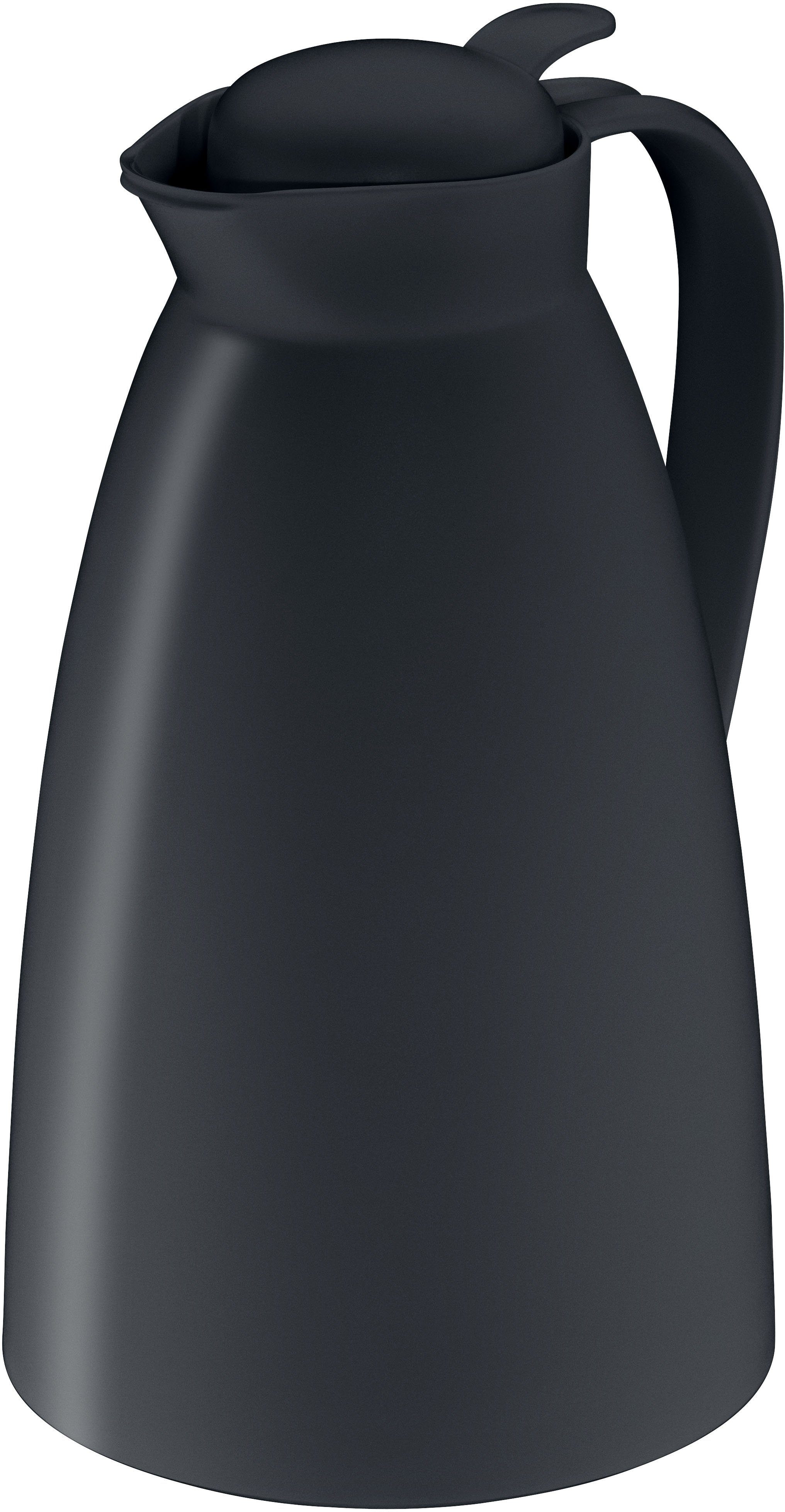 Kunststoff Vakuum-Glaseinsatz 1,0 Isolierkanne mit Alfi l, Eco, schwarz