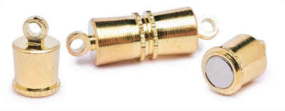 UIT Schmuckset Magnet-Verschluss Line, 5 Stück, vergoldet