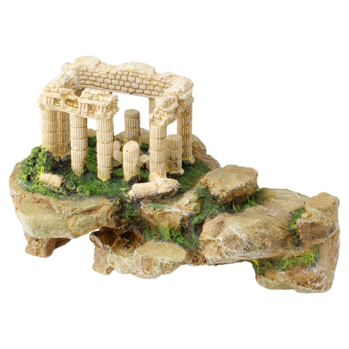 Aquariendeko Aquariumdekoration Akropolis auf Felsen