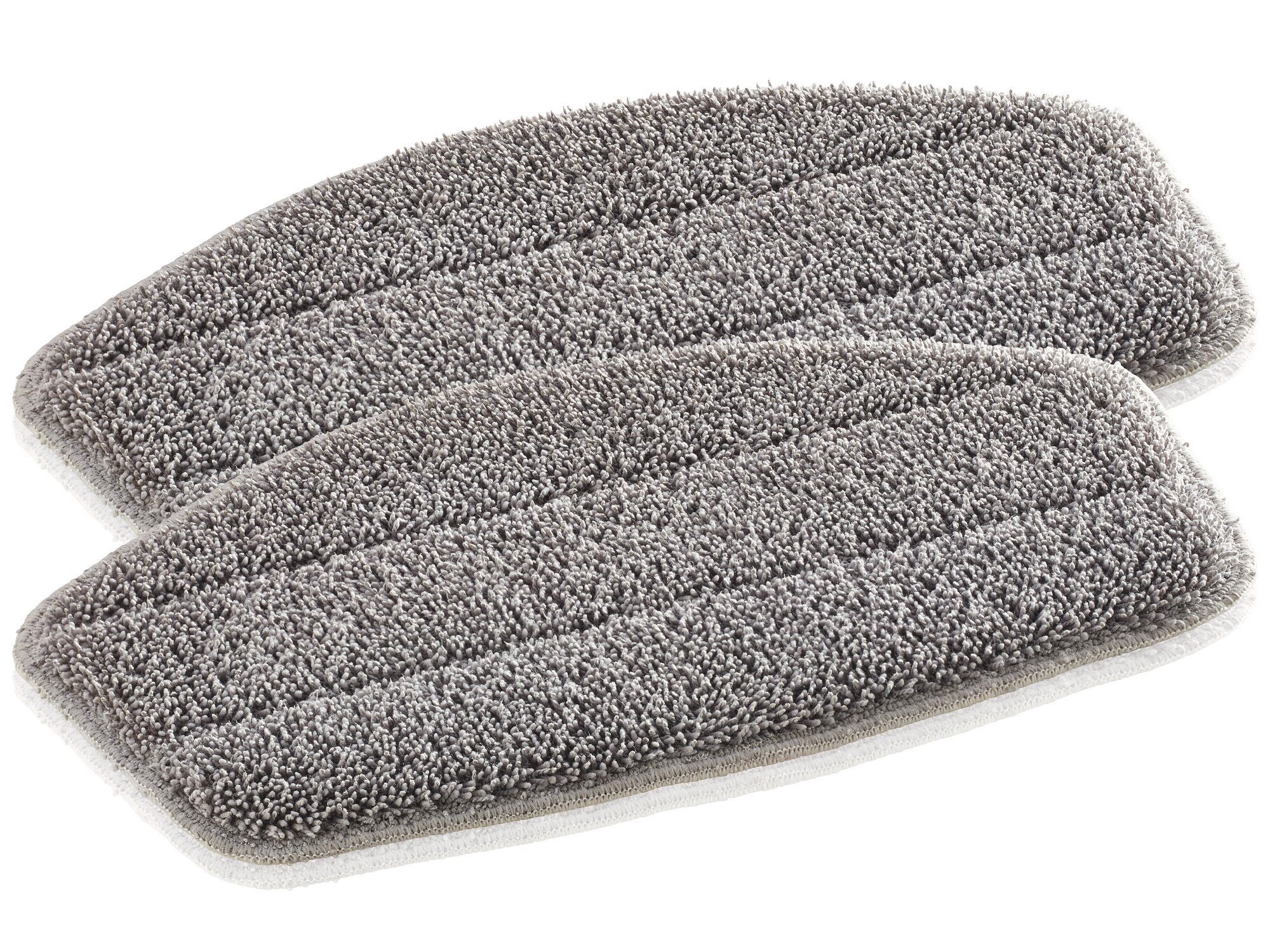 Leifheit Dampfreiniger 2er Set Ersatzpads Dampfreiniger CleanTenso, 0 W, Waschbar bei 60°C, Microfaser, leichtes anbringen und abnehmen