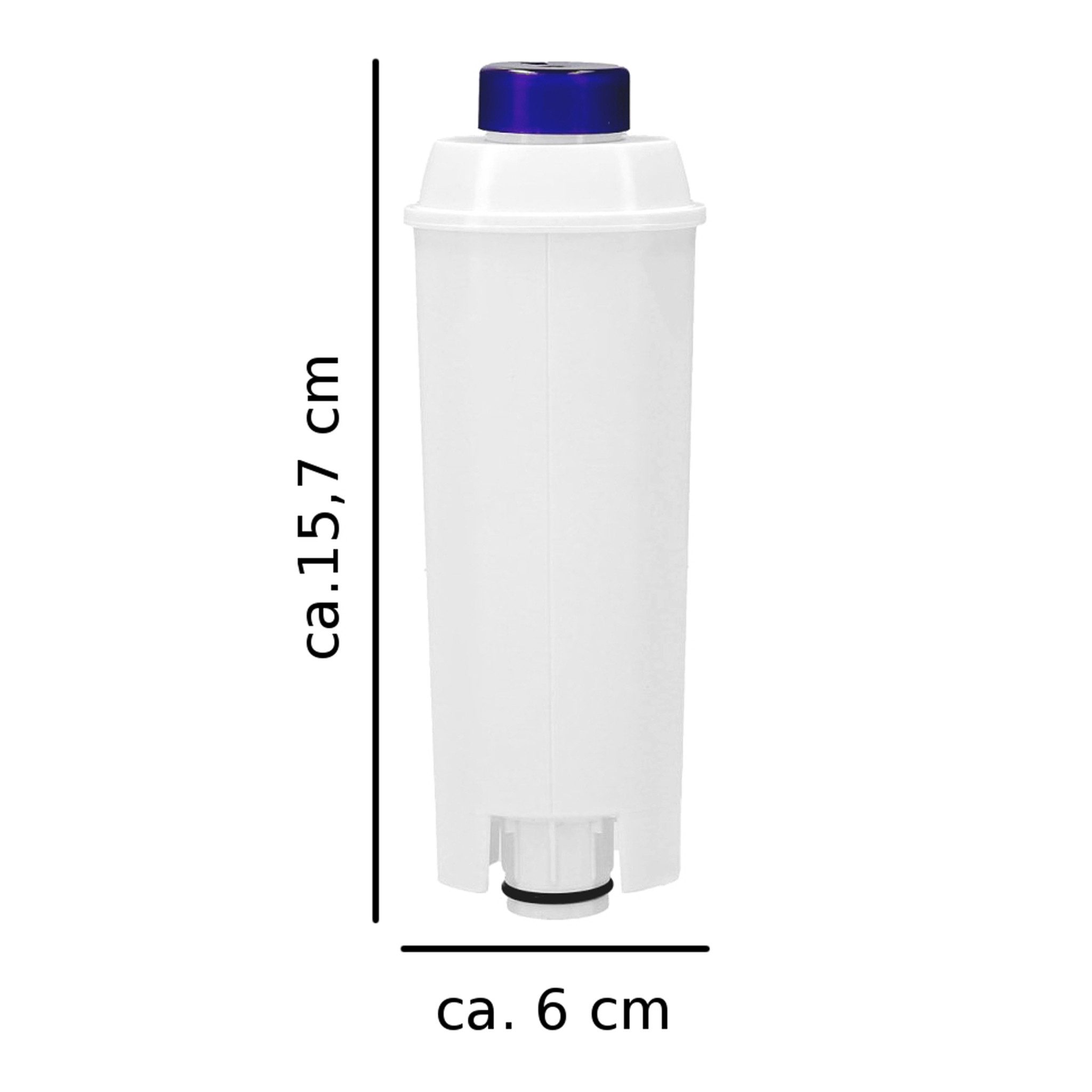 VonBueren Kalk- und Wasserfilter Filter für Kaffeevollautomaten/Kaffeemaschinen VonBueren, Zubehör für DeLonghi Kaffeevollautomaten wie Combi / ECAM / Espresso / Magnifica / Prima Donna