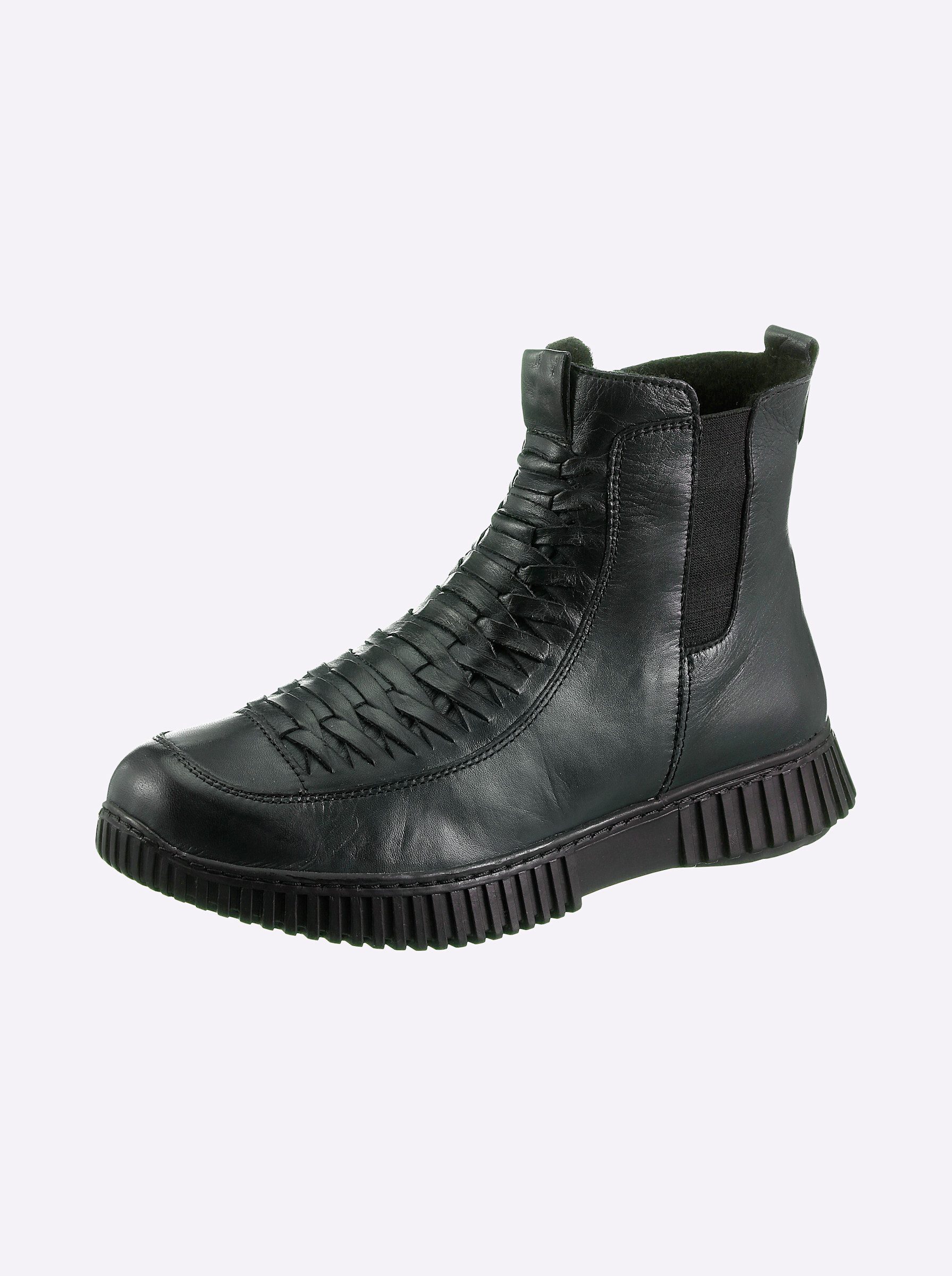Gemini Stiefelette Stiefelette Antirutschsohle, Wechselfußbett, weiche Polsterung