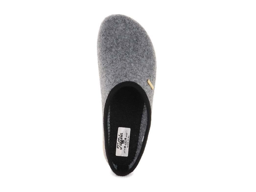 Tuffeln Filz-Pantoffeln Komfort Herren Clogs mit Kork-Fußbett Hausschuh vegan aus 100% Tuf-Felt – Bild 5 von 5