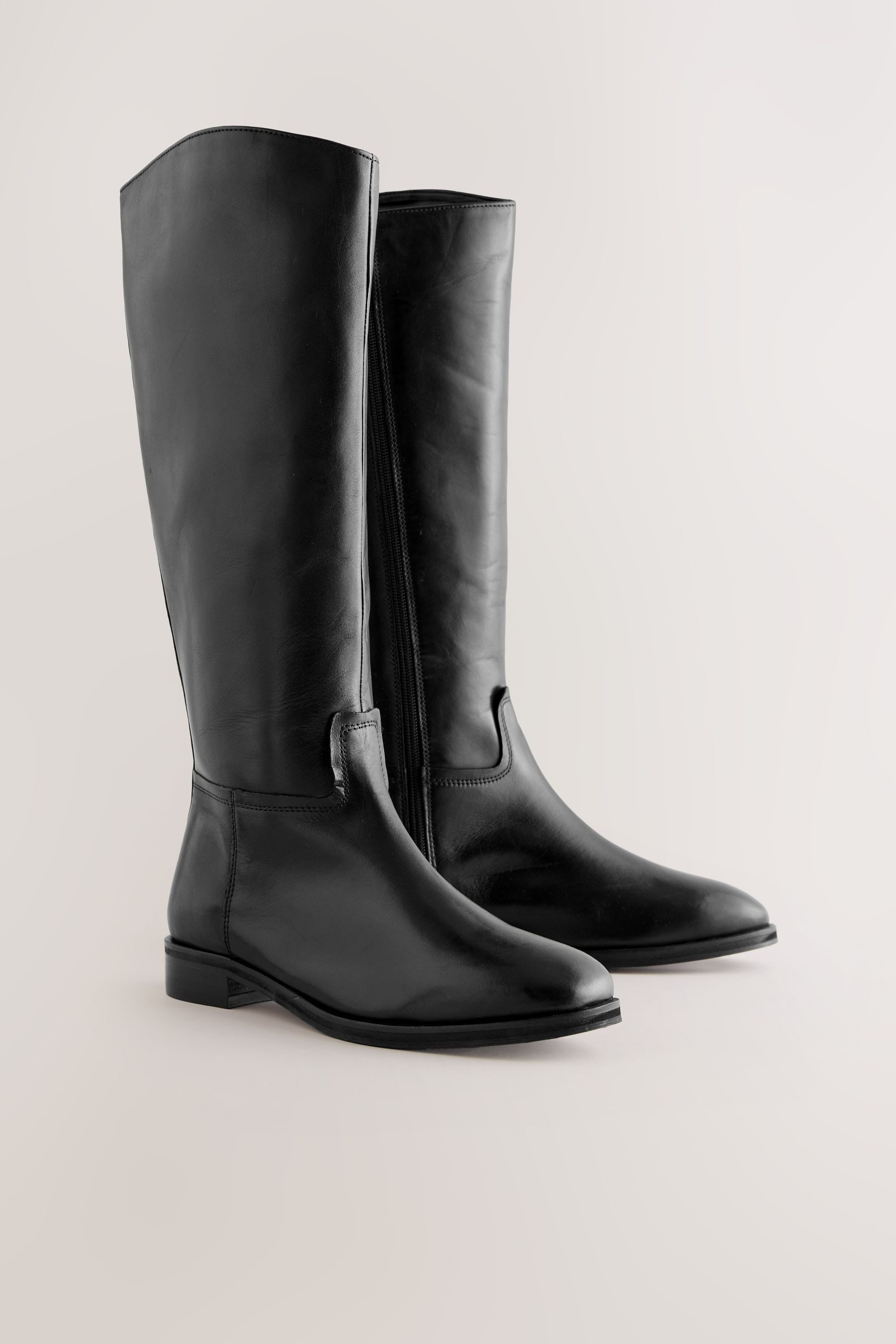 Next Forever Comfort® Kniehohe, flache Reiterstiefel Stiefel (1-tlg)
