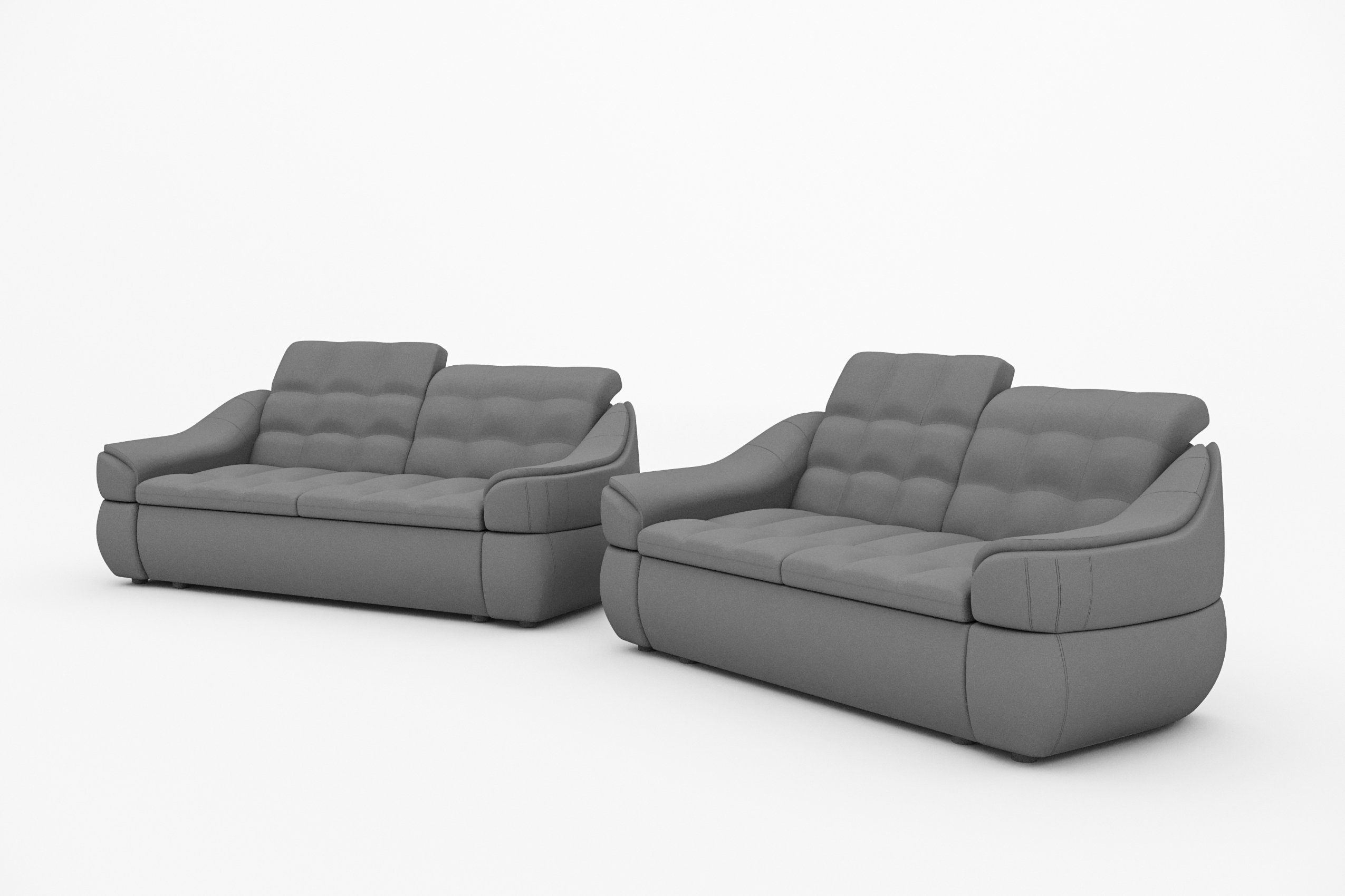Europa Alisa, Stylefy bestehend Design, Sofa 2,5-Sitzer (2-tlg), 2-Sitzer made (Set aus Modern in Polstergarnitur und Sofa,