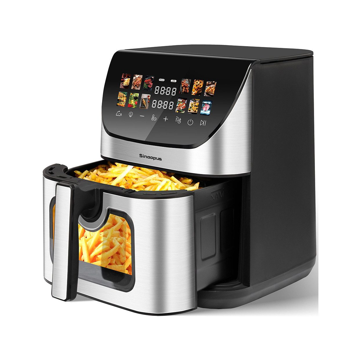 autolock Heißluftfritteuse, 8,5L Heißluftfritteuse