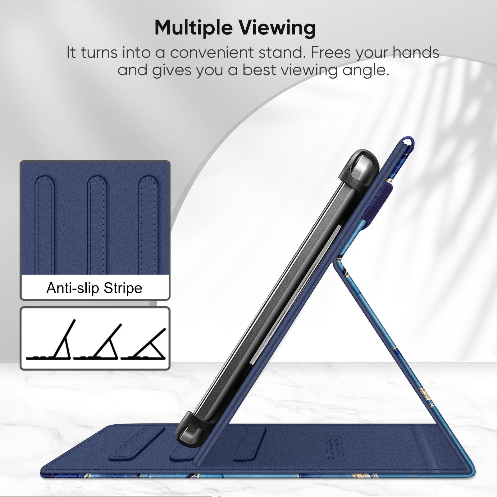 Fintie Tablet-Hülle Universal Hülle für Blackview Tab60 WiFi Tablet 10''/Tab 70/Tab 80 10" – Bild 3 von 5