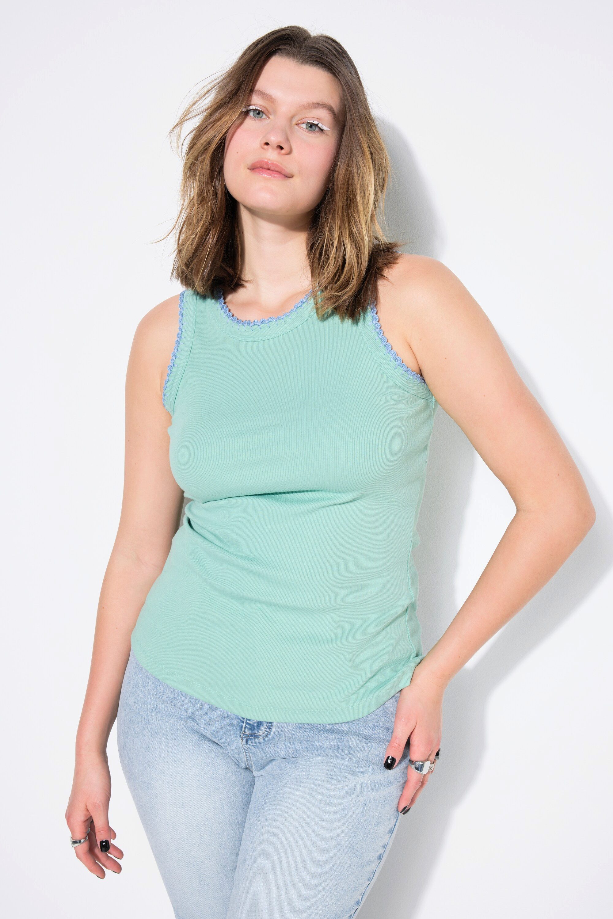 Longtop Ripptop Slim Basic Shape Color-Einfassungen