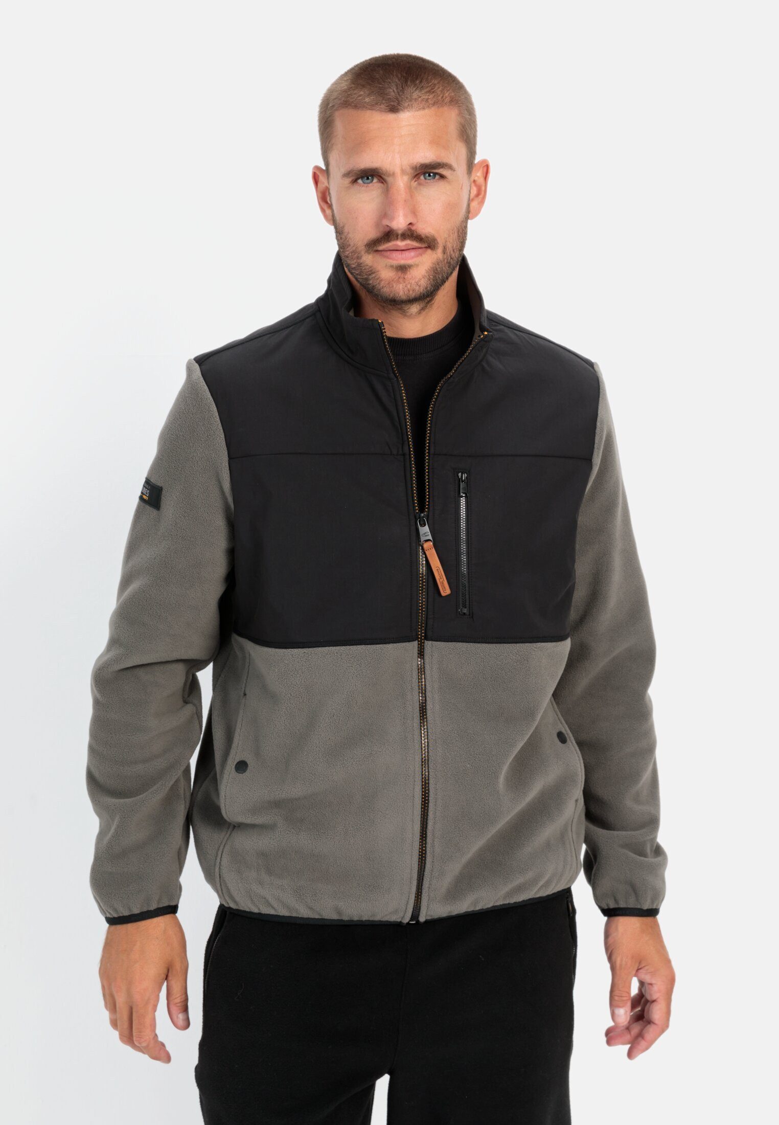 Fleecejacke aus recyceltem Material